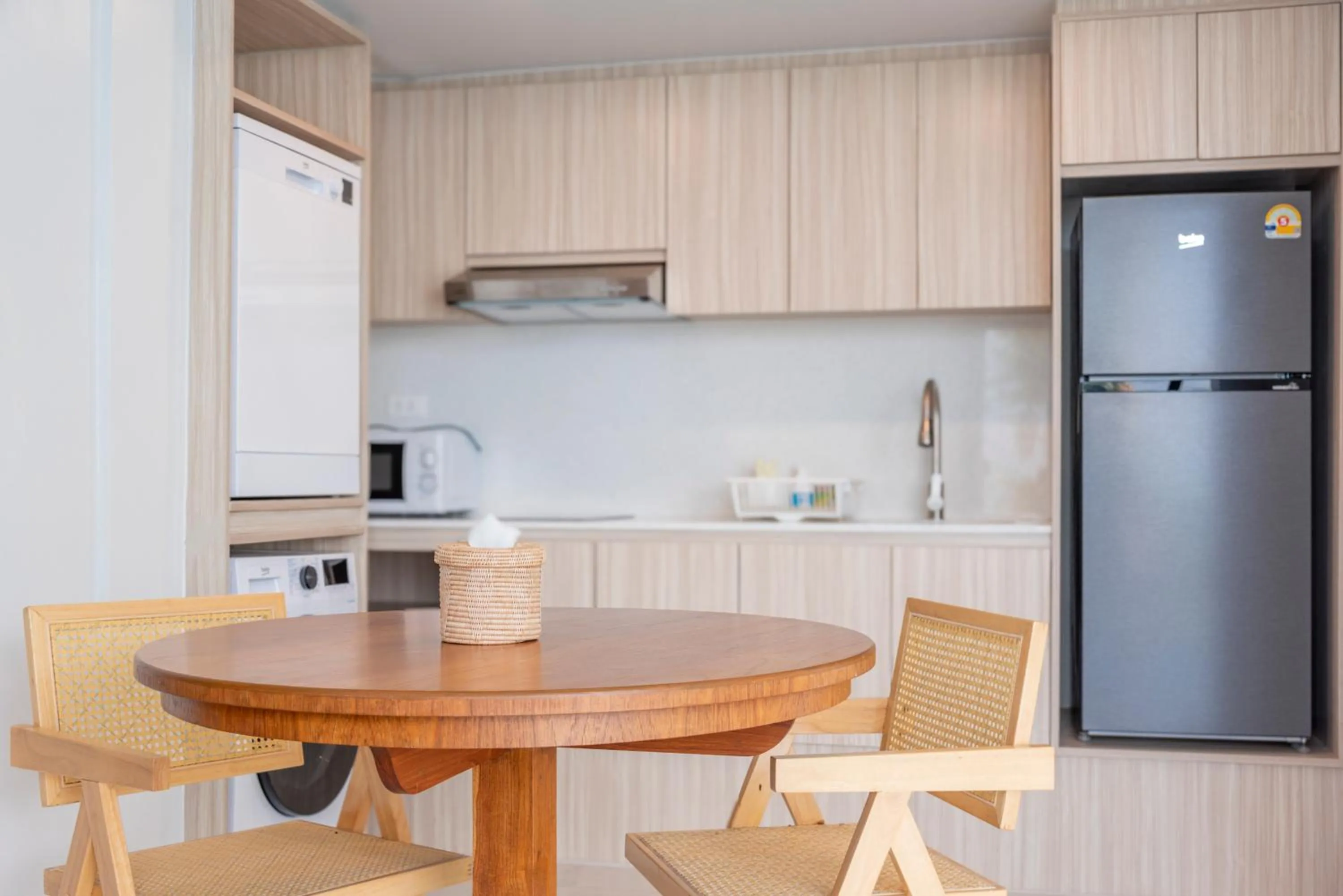 Kitchen or kitchenette in Replay Pool Villa