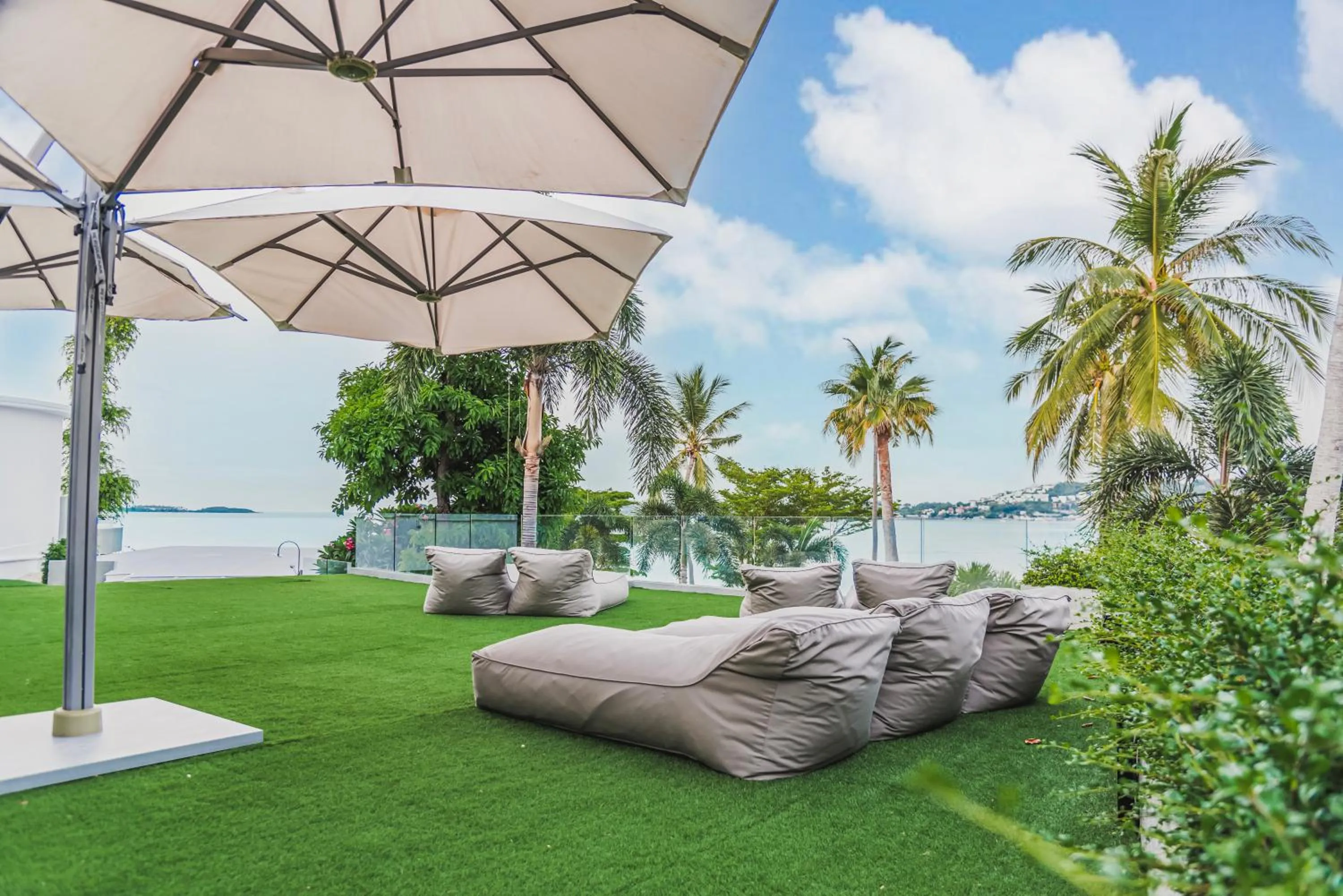 Patio in Replay Pool Villa