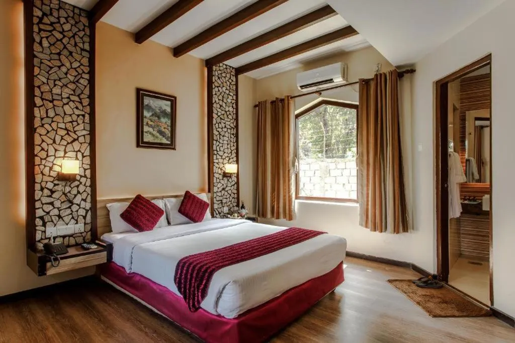 Photo of the whole room, Bed in The Lakeside Retreat By IME Hospitality Pvt LTd