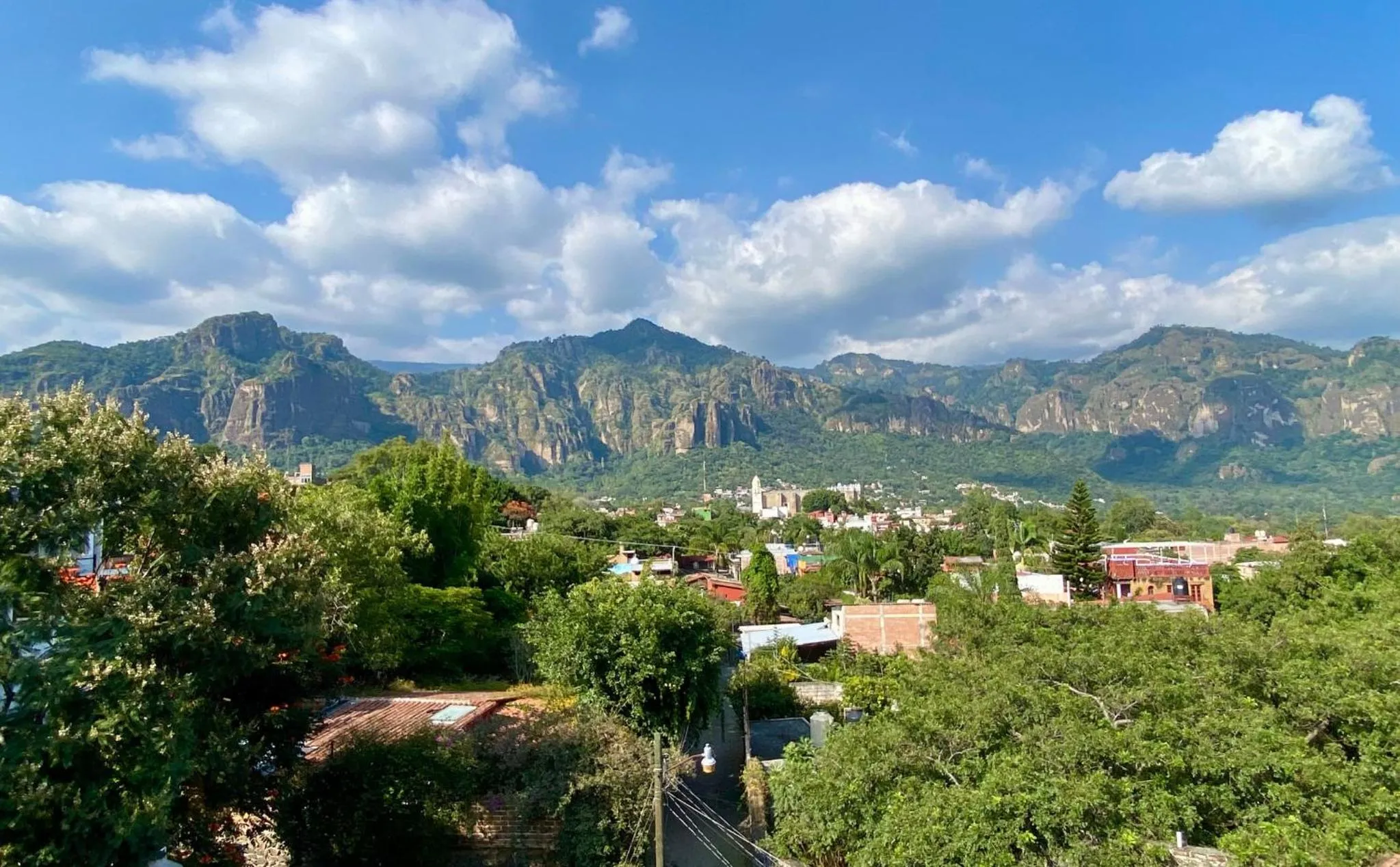 Mountain view in Hotel Casa Maximiliano