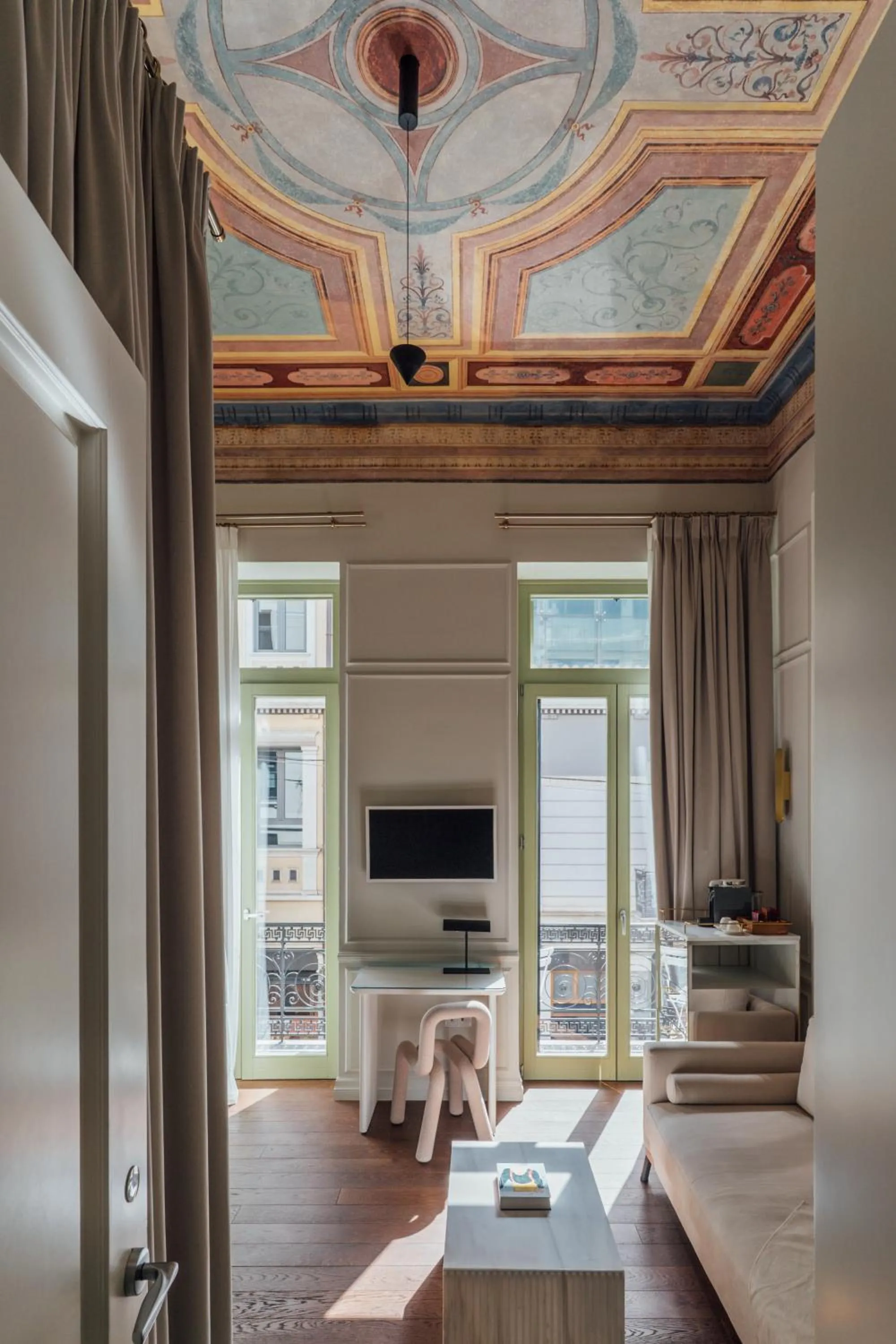 Living room, Bed in Nosteo