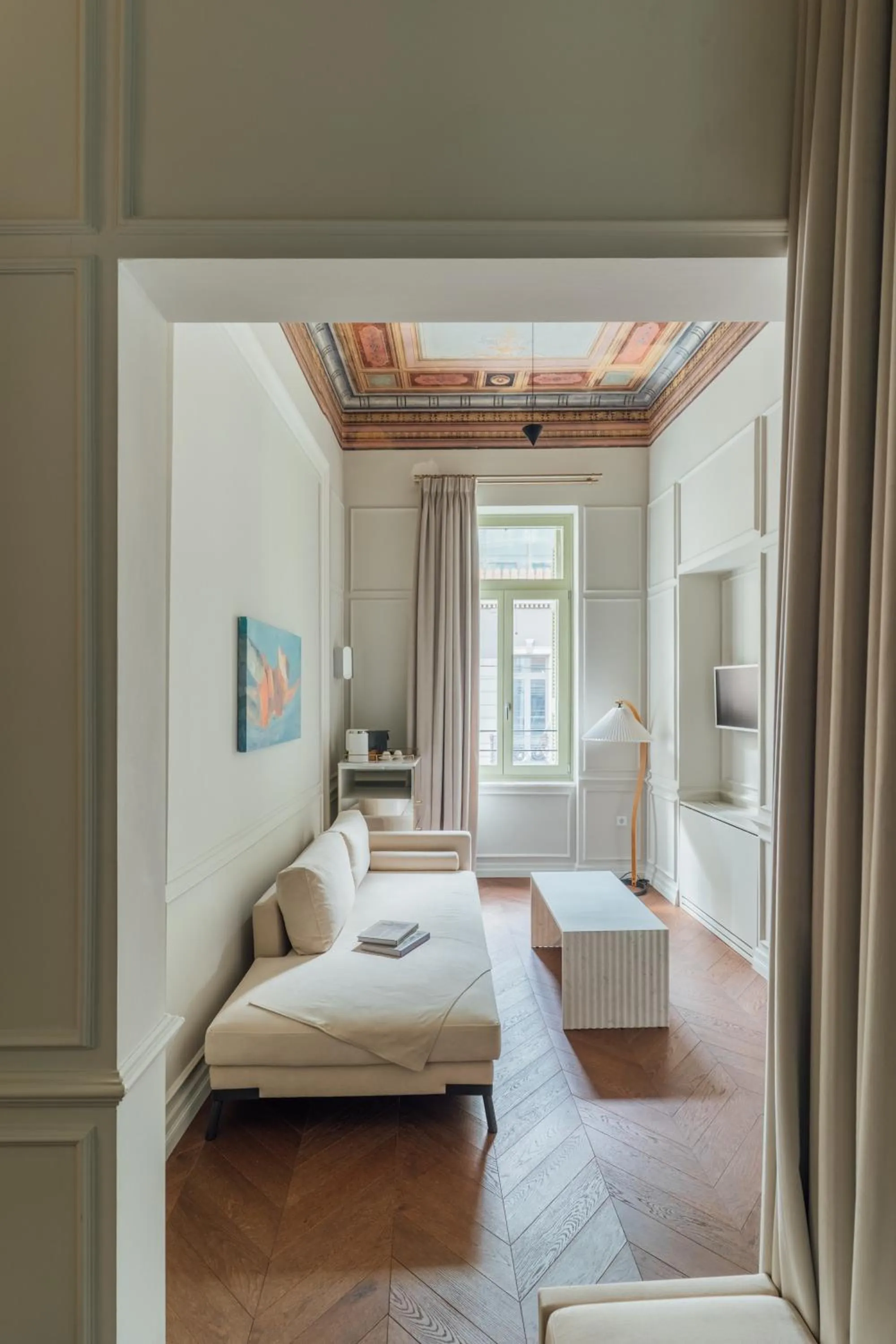 Living room, Bed in Nosteo