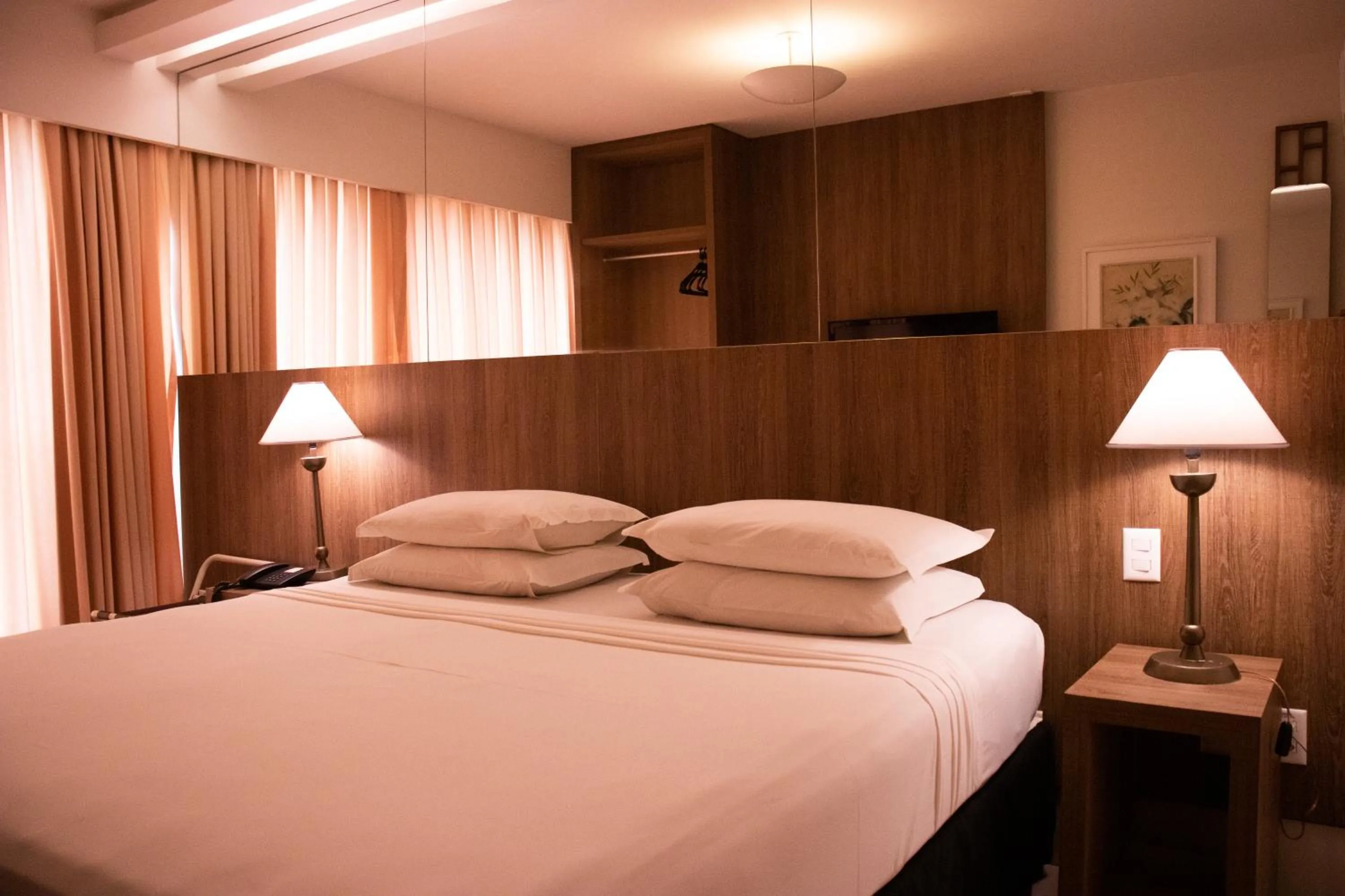 Bed in Hotel Beira Mar