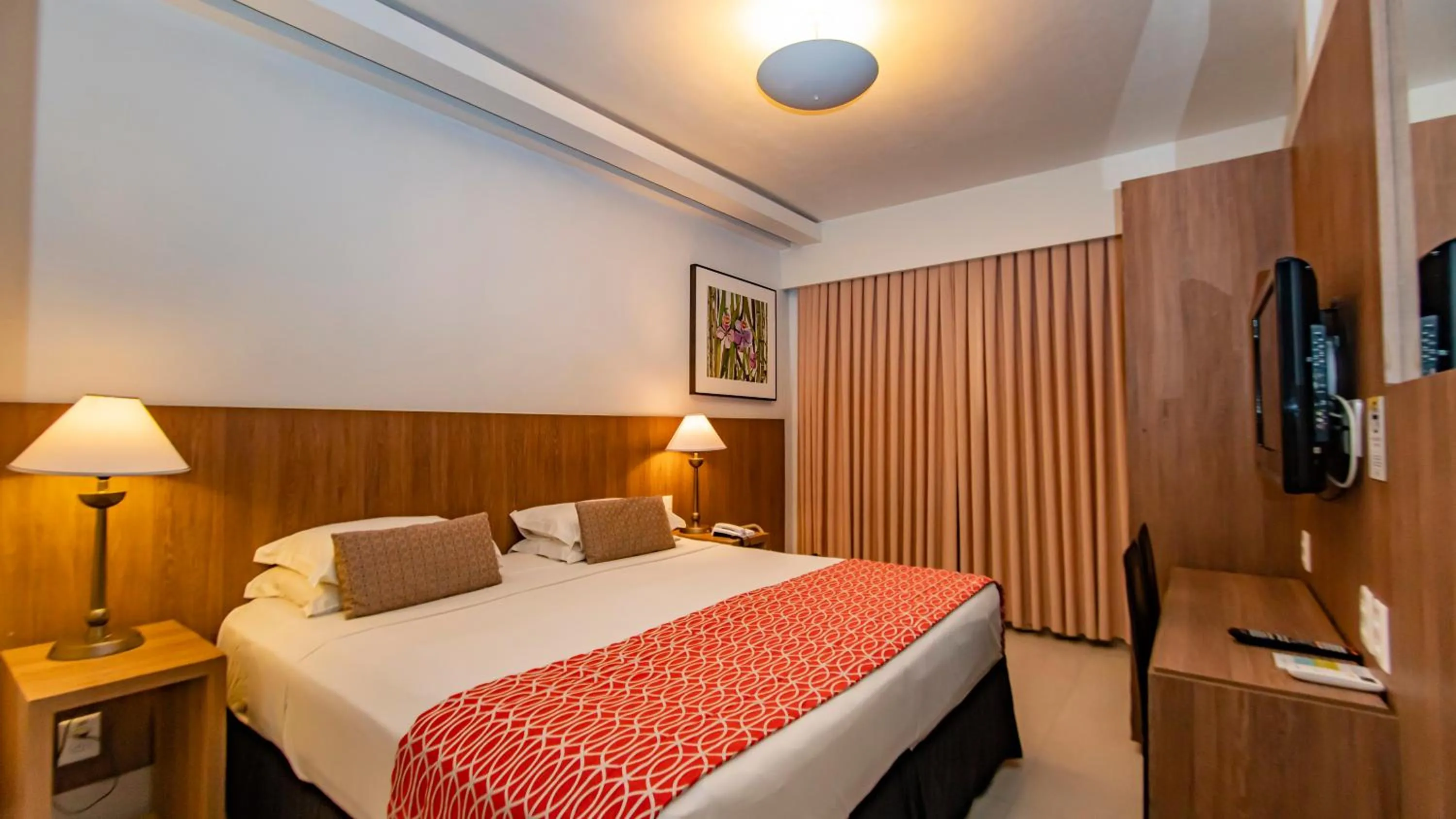 Bedroom, Bed in Hotel Beira Mar