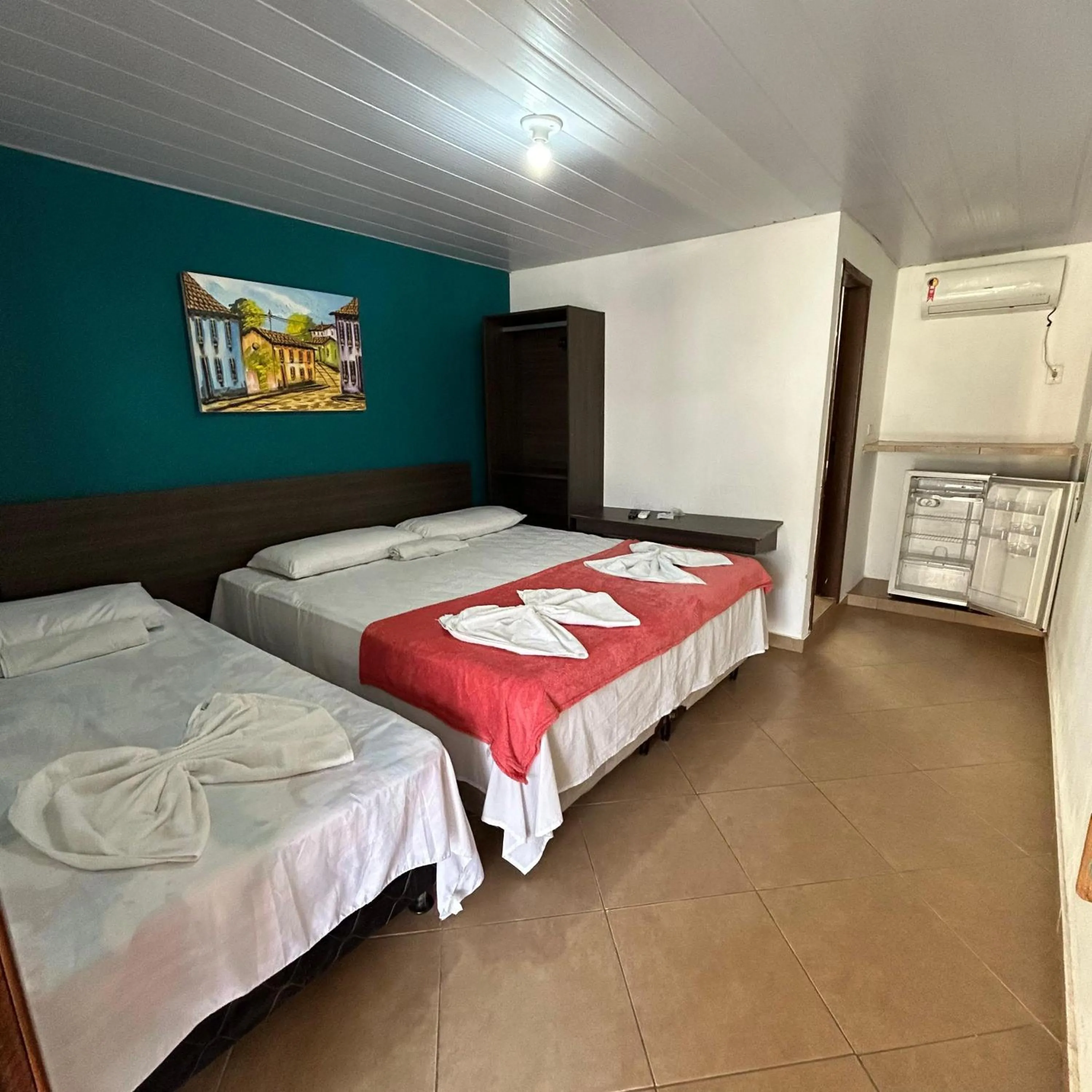 Bed in Pousada Maravelas Maracaipe