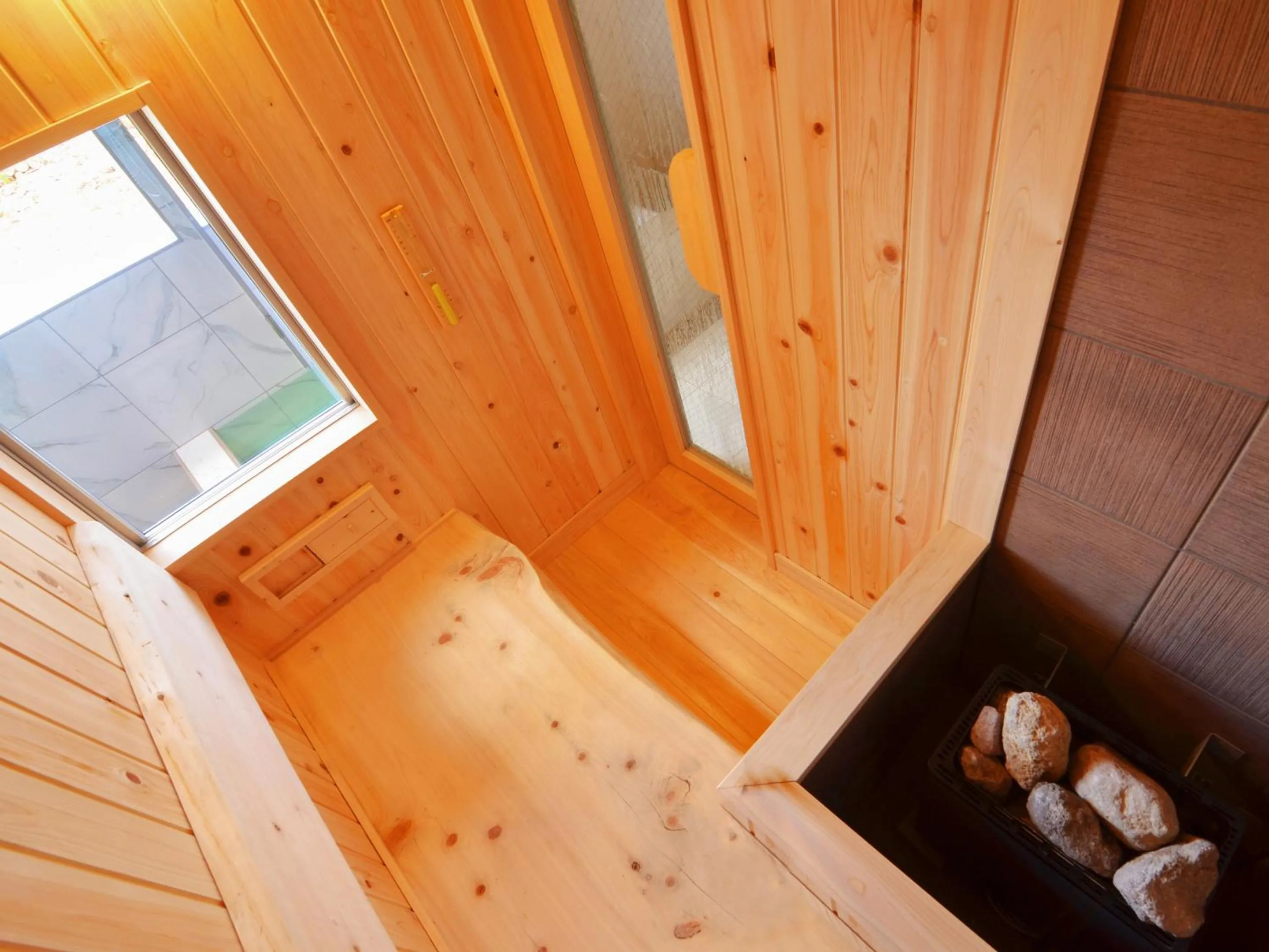 Sauna in Totonoinoyado Shuntouan