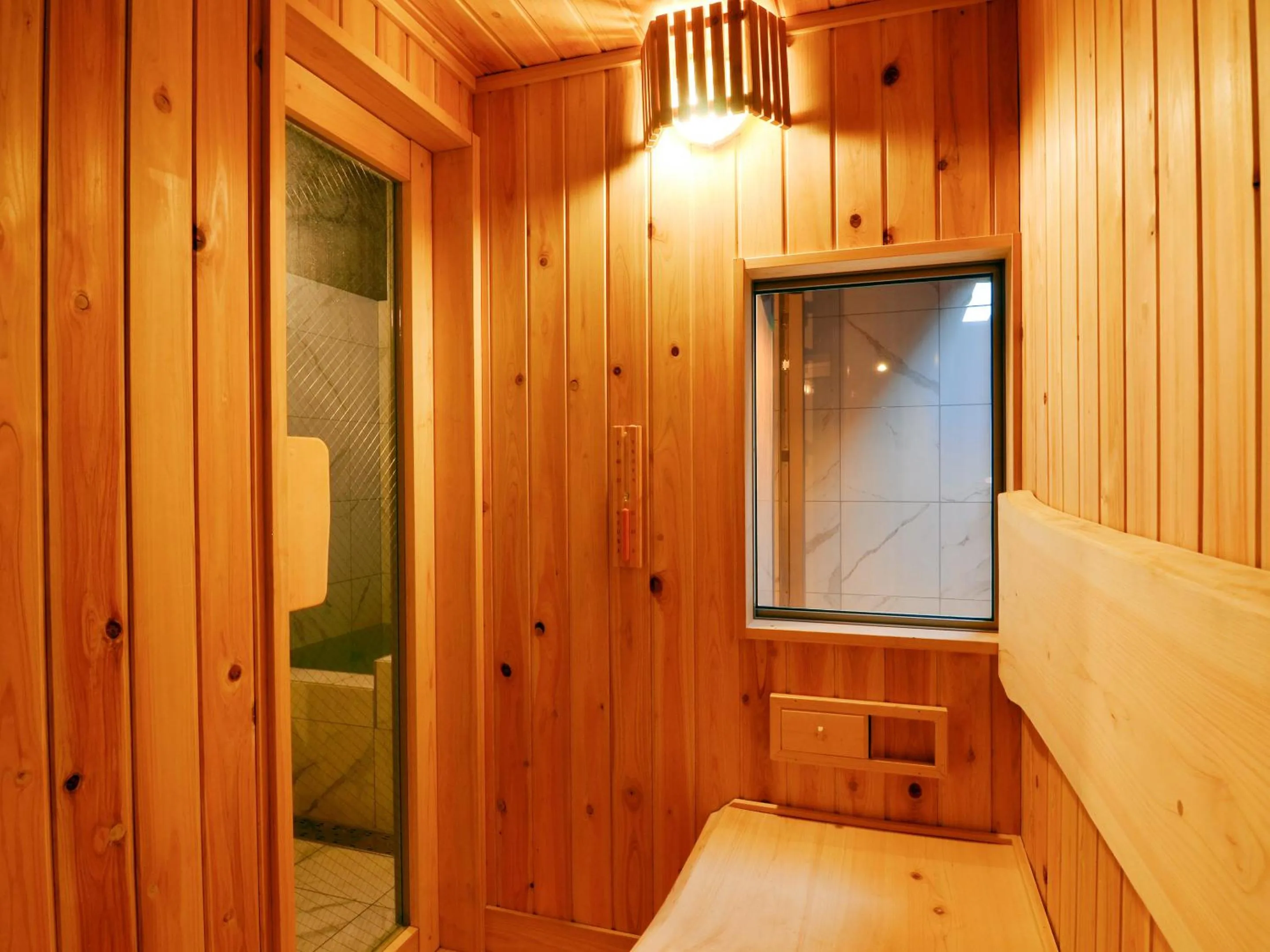 Sauna in Totonoinoyado Shuntouan