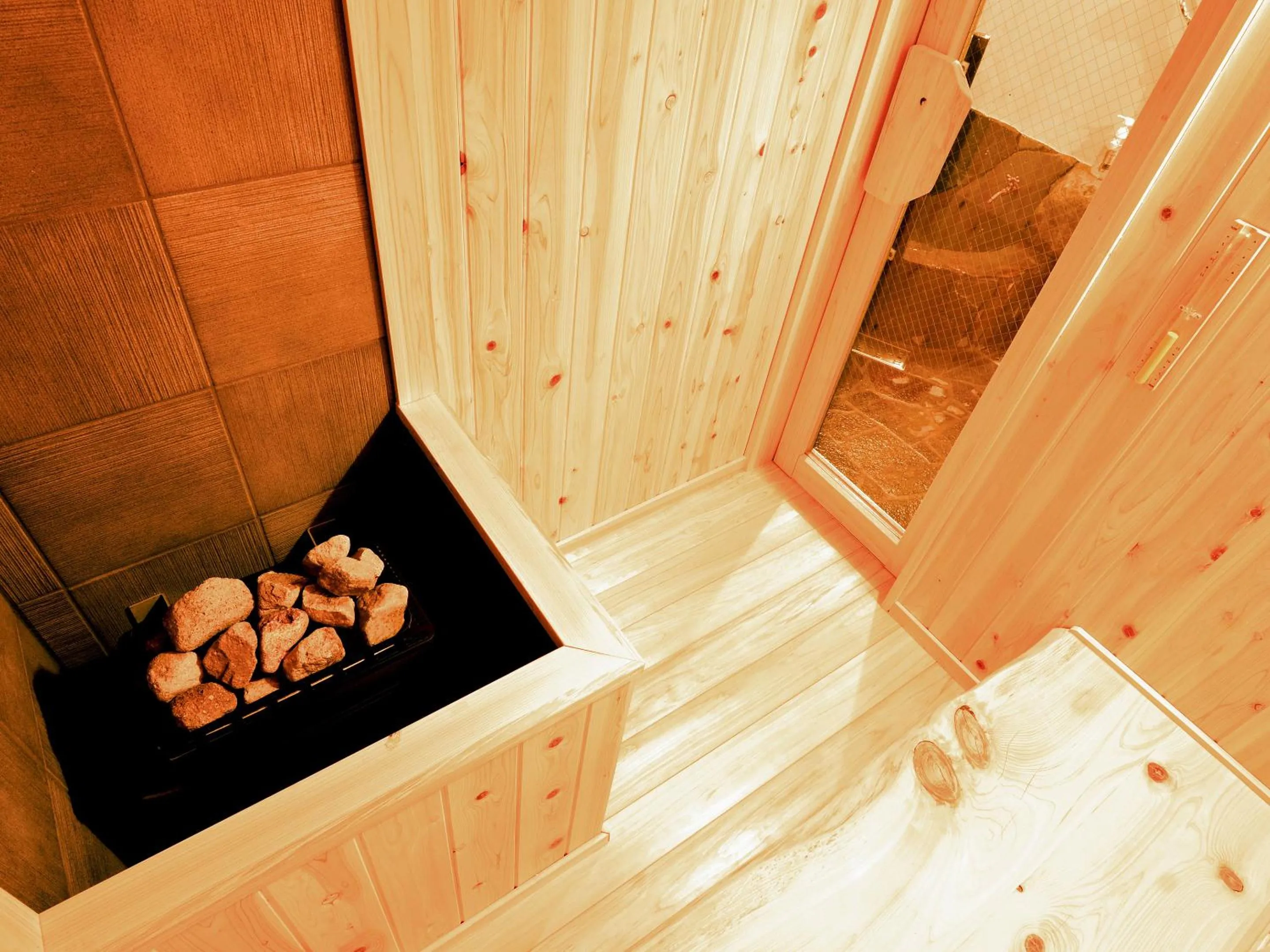 Sauna in Totonoinoyado Shuntouan