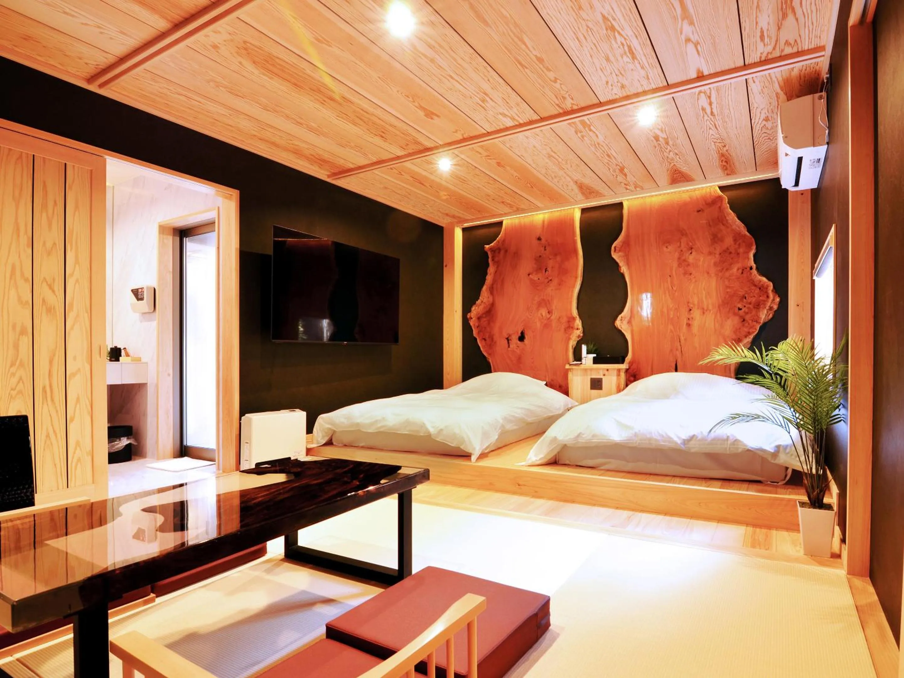 Living room, Bed in Totonoinoyado Shuntouan