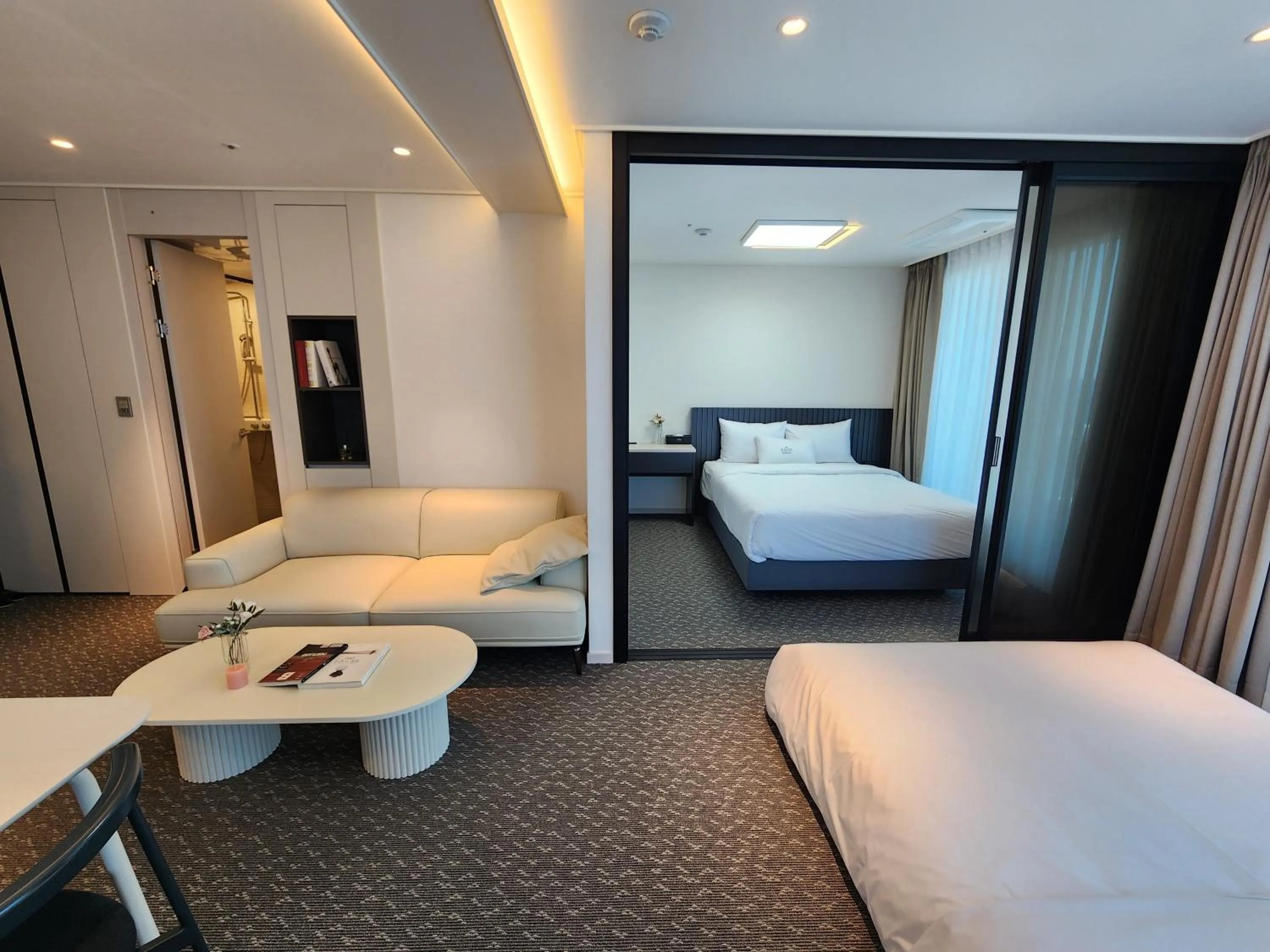 Bed in SOTA SUITE Yangyang Granbay