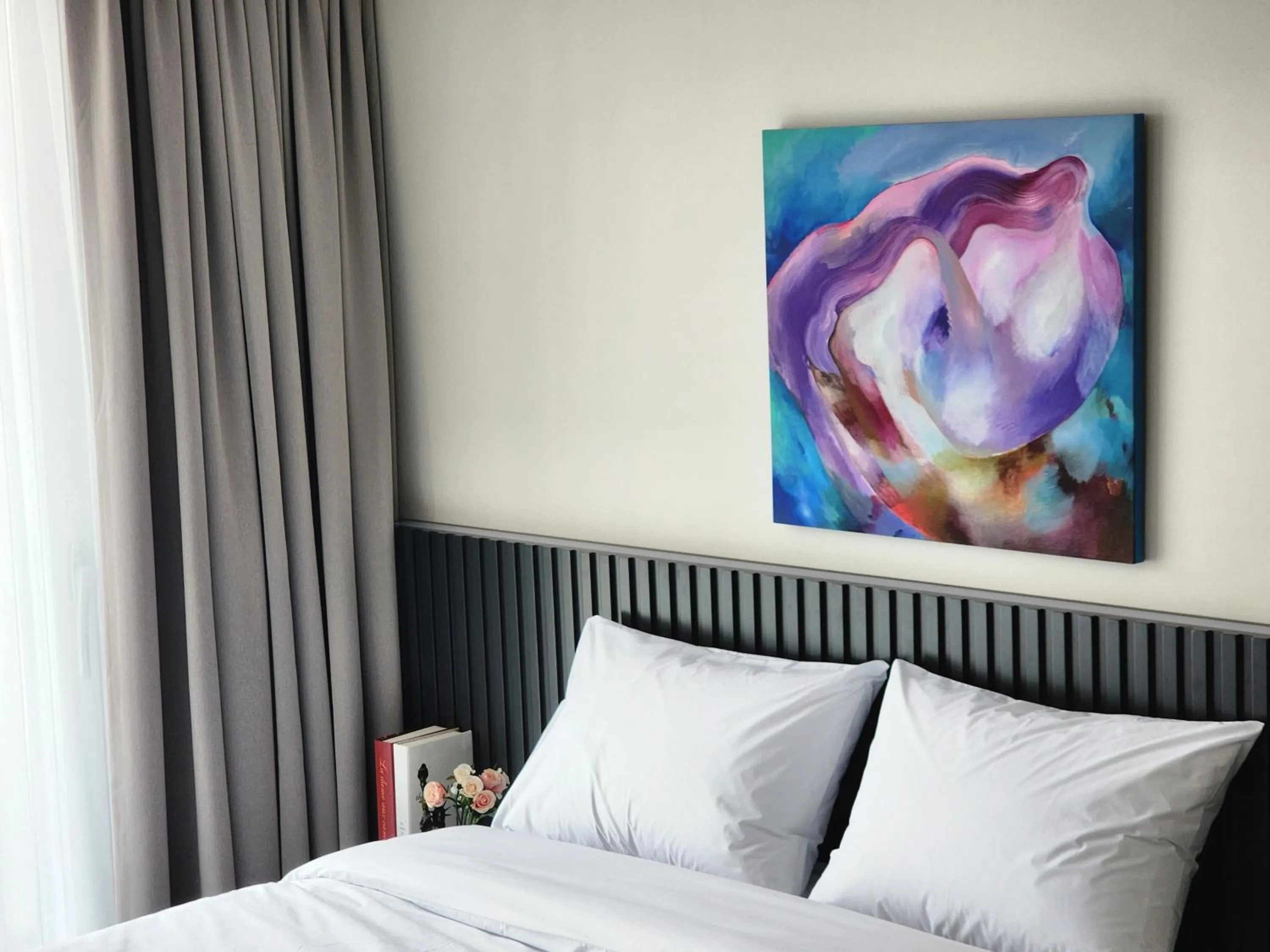 Bed in SOTA SUITE Yangyang Granbay