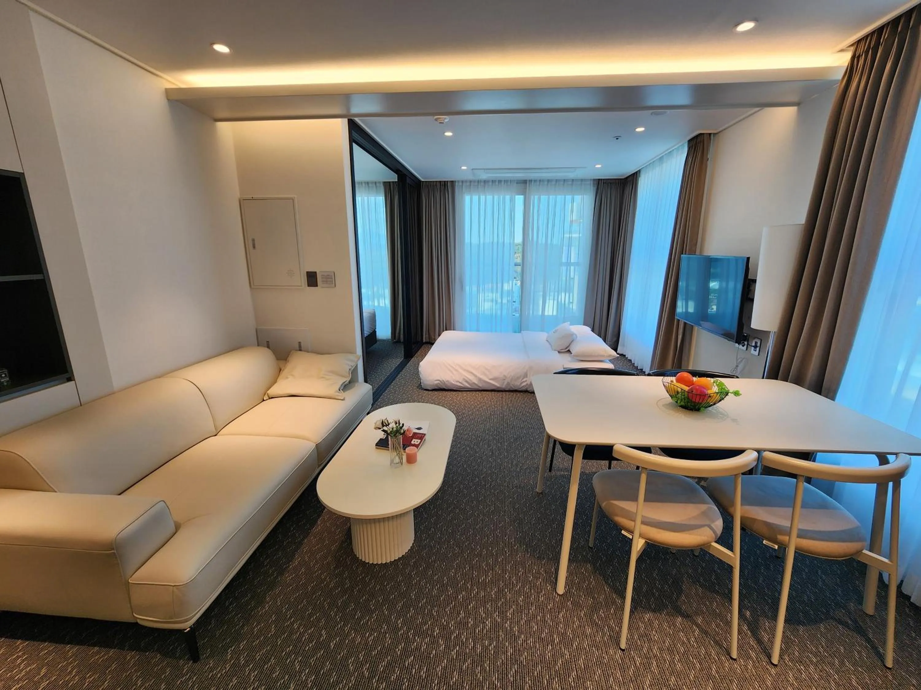 Bed in SOTA SUITE Yangyang Granbay