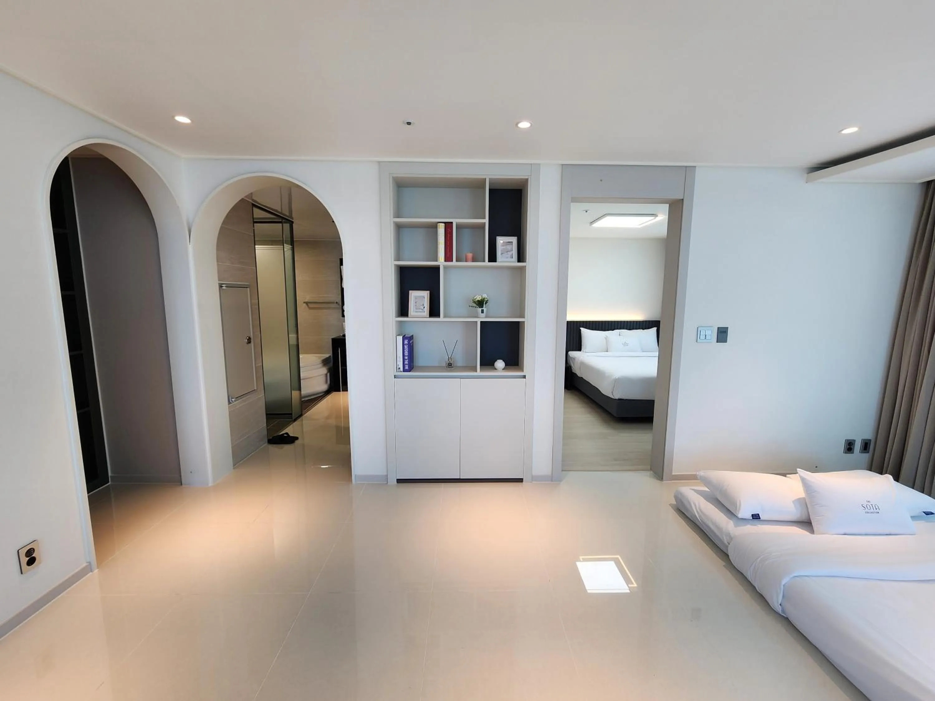 Bed in SOTA SUITE Yangyang Granbay