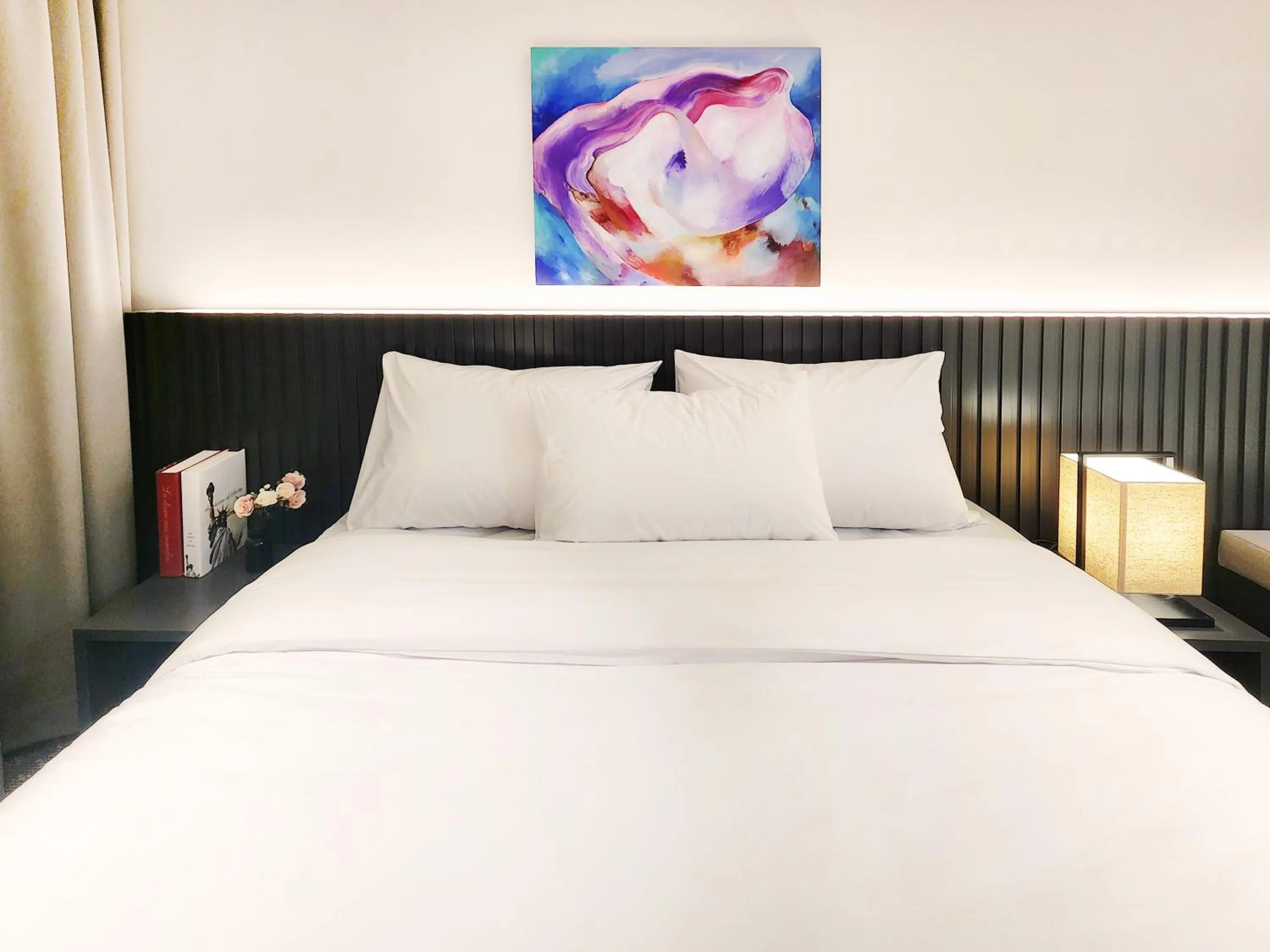 Bed in SOTA SUITE Yangyang Granbay