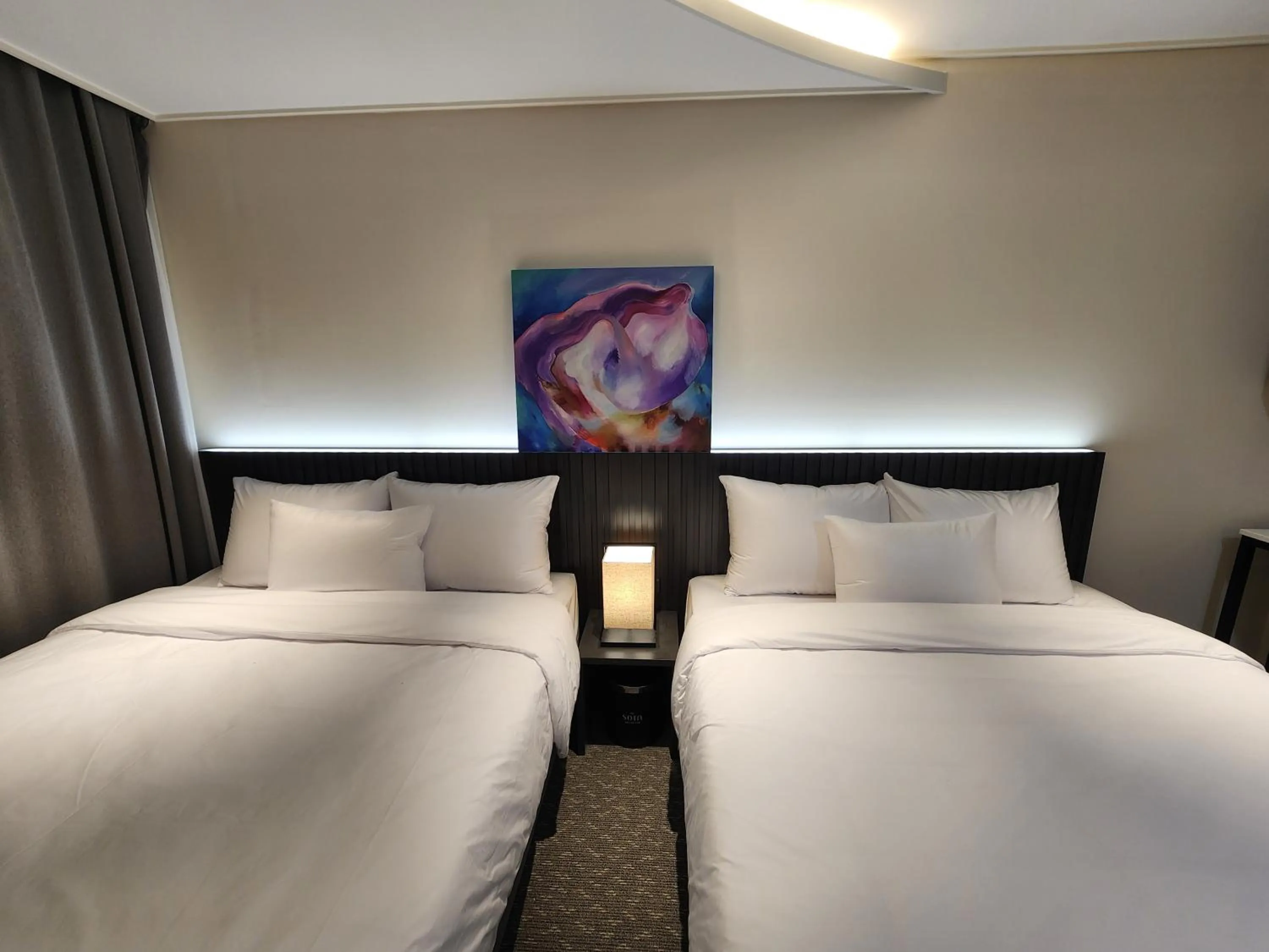 Bed in SOTA SUITE Yangyang Granbay