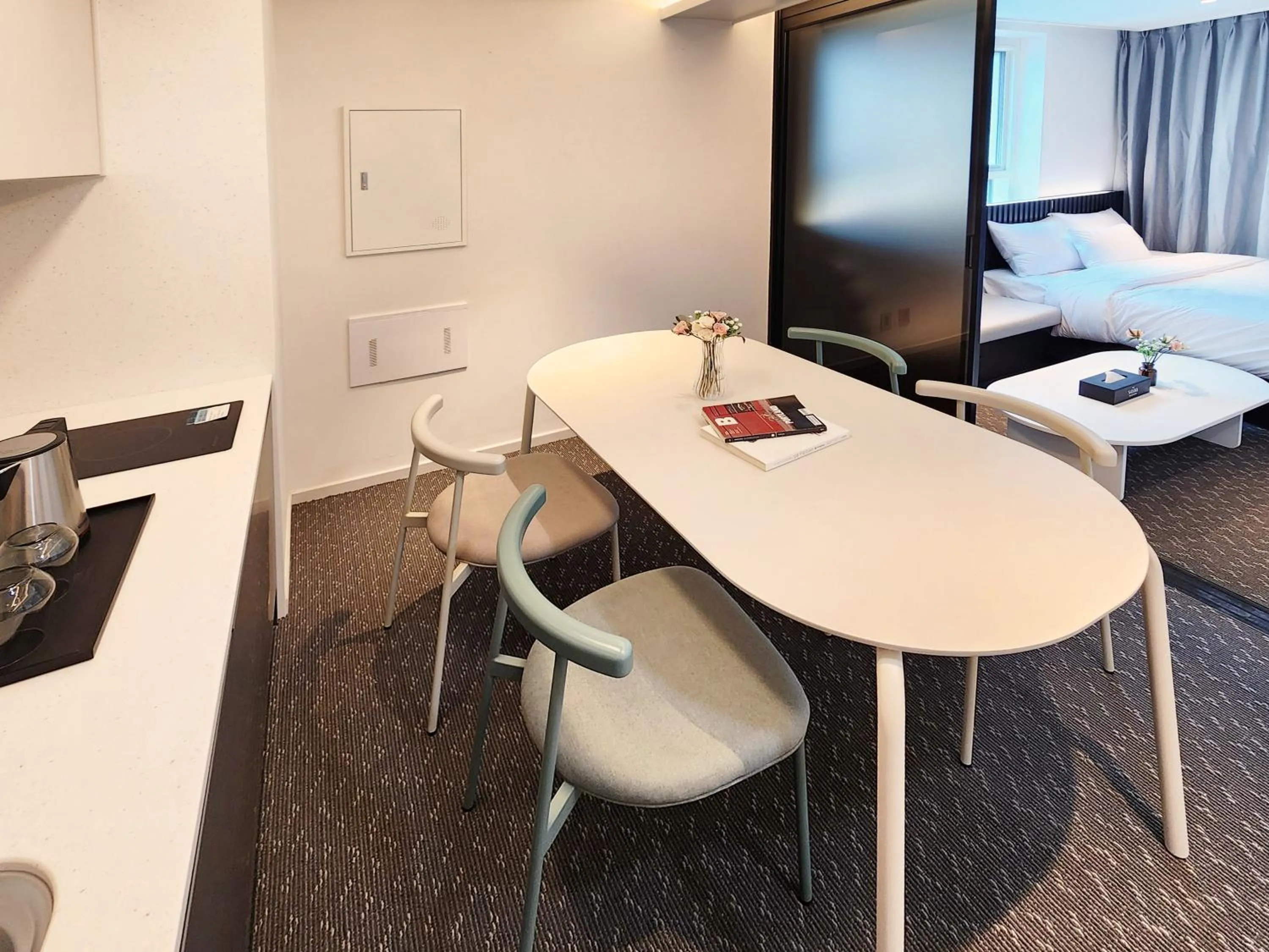 Bed in SOTA SUITE Yangyang Granbay