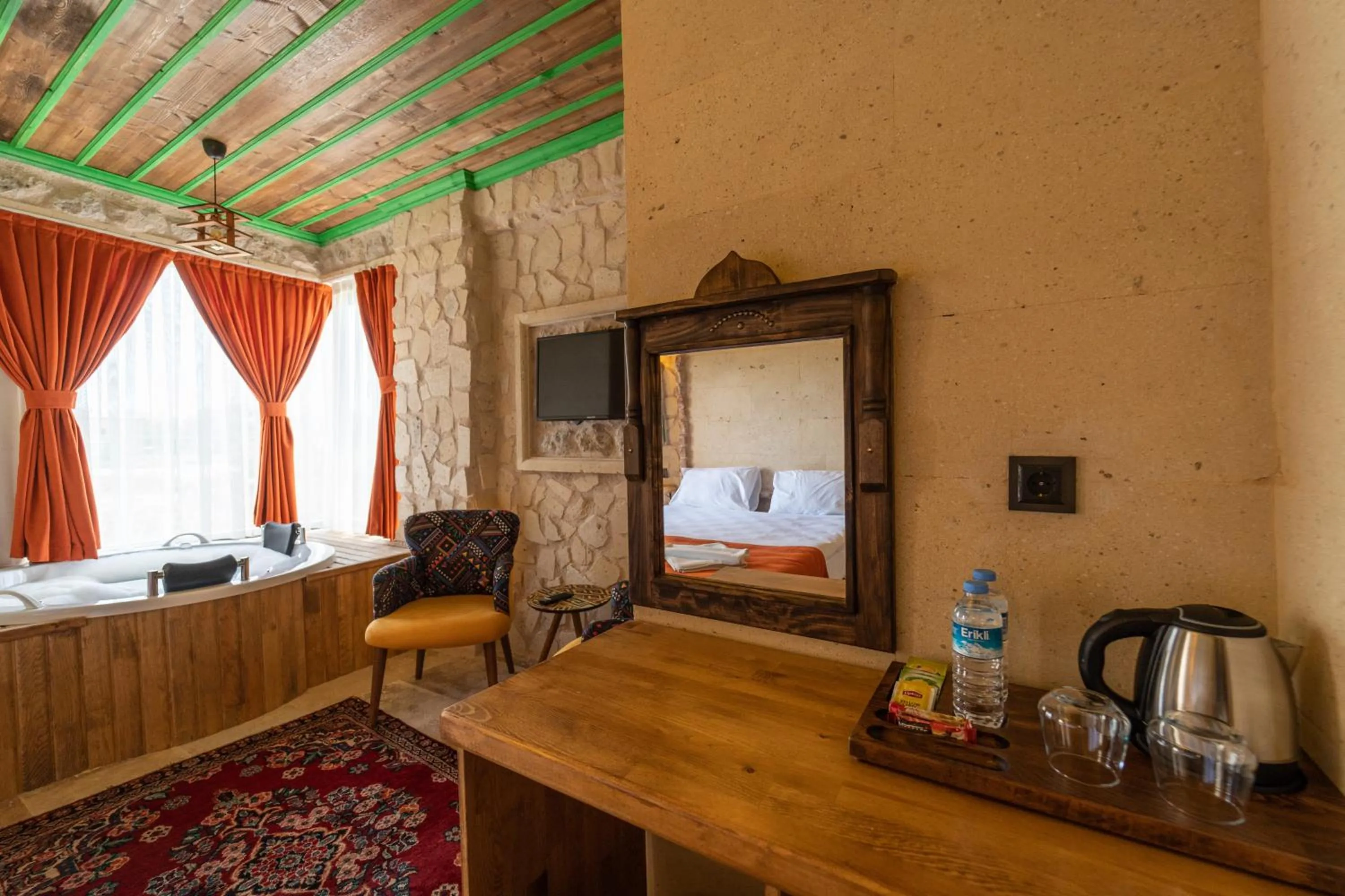 View (from property/room), Bed in Muse Cappadocia