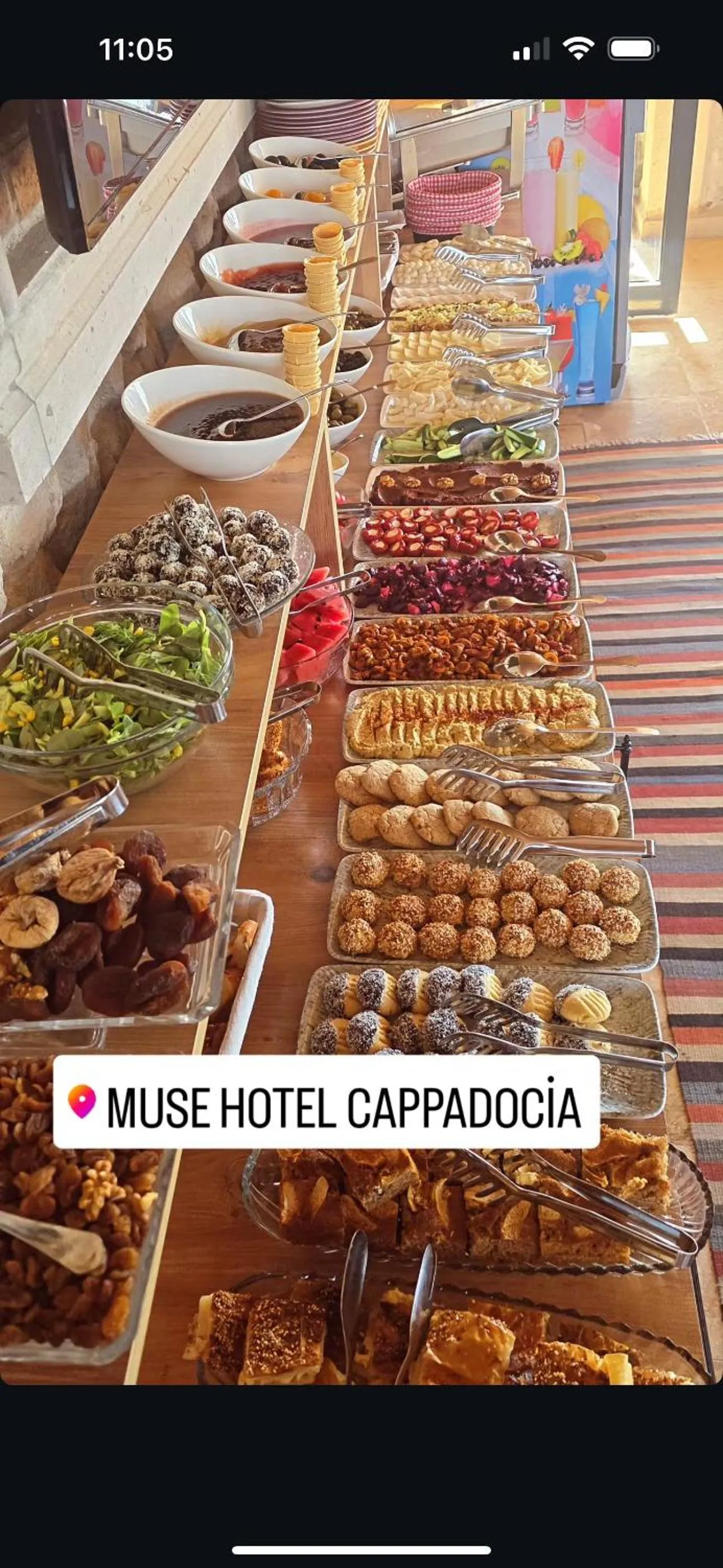 Food in Muse Cappadocia