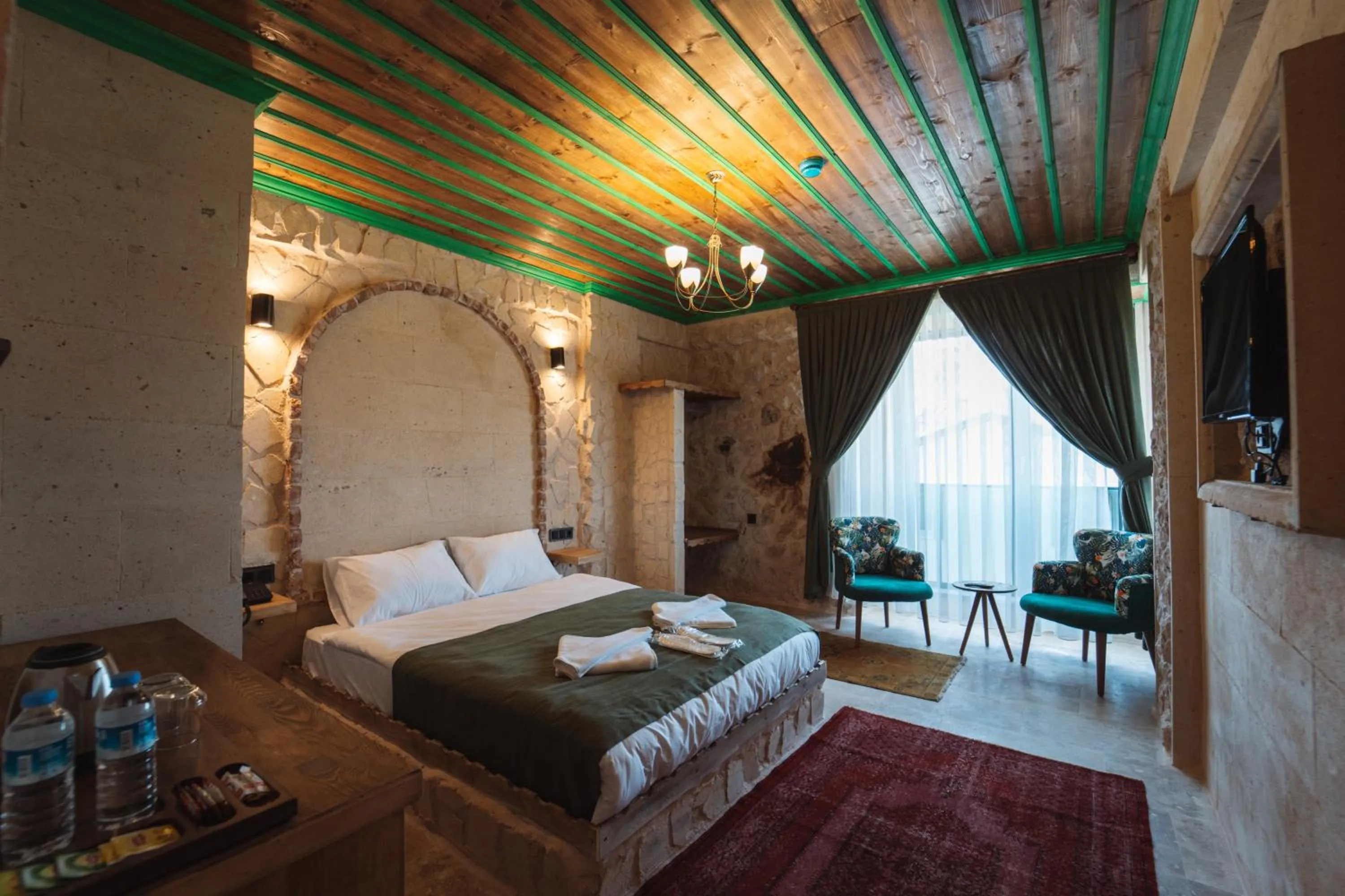 Bed in Muse Cappadocia