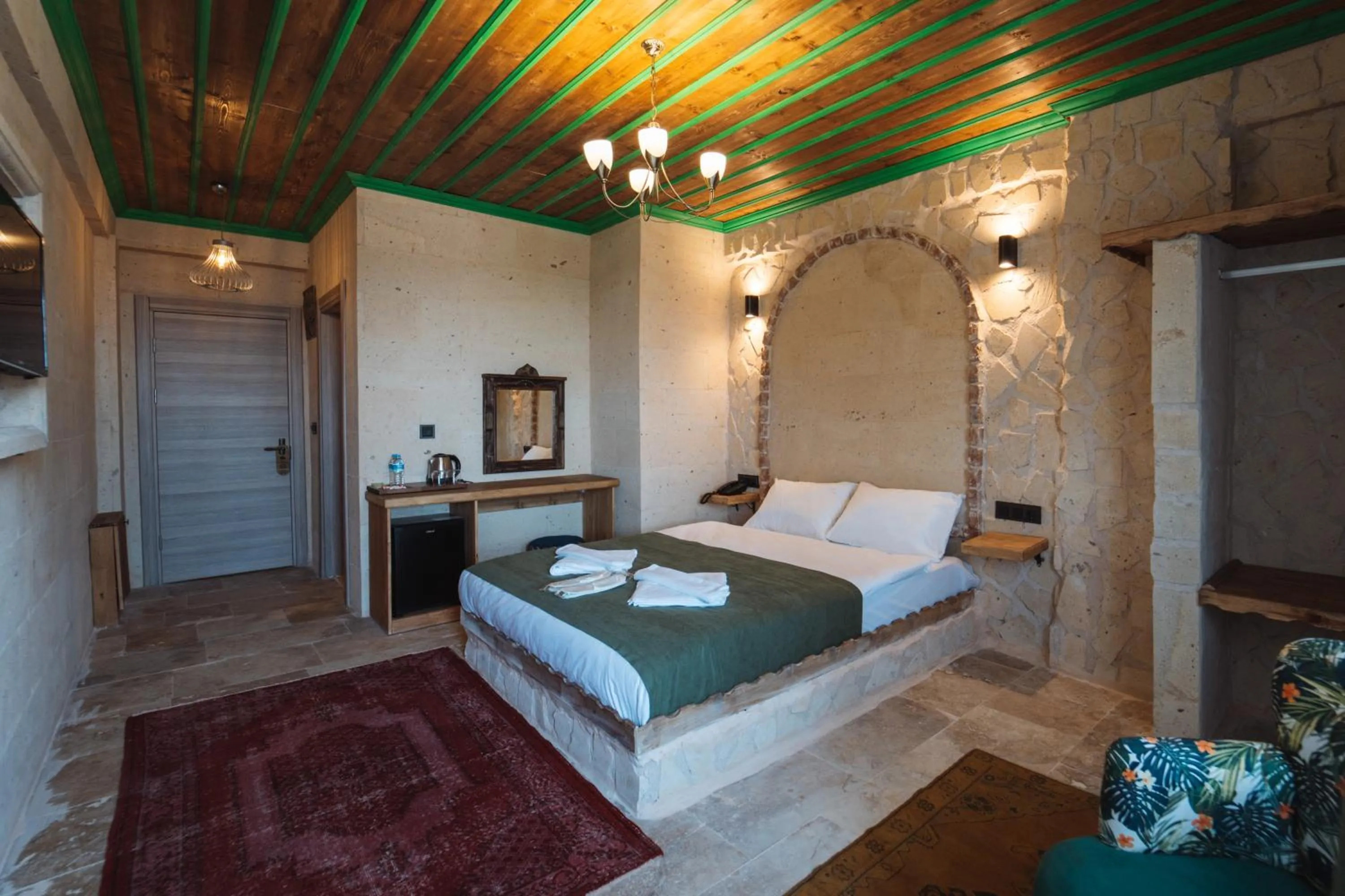 Bed in Muse Cappadocia
