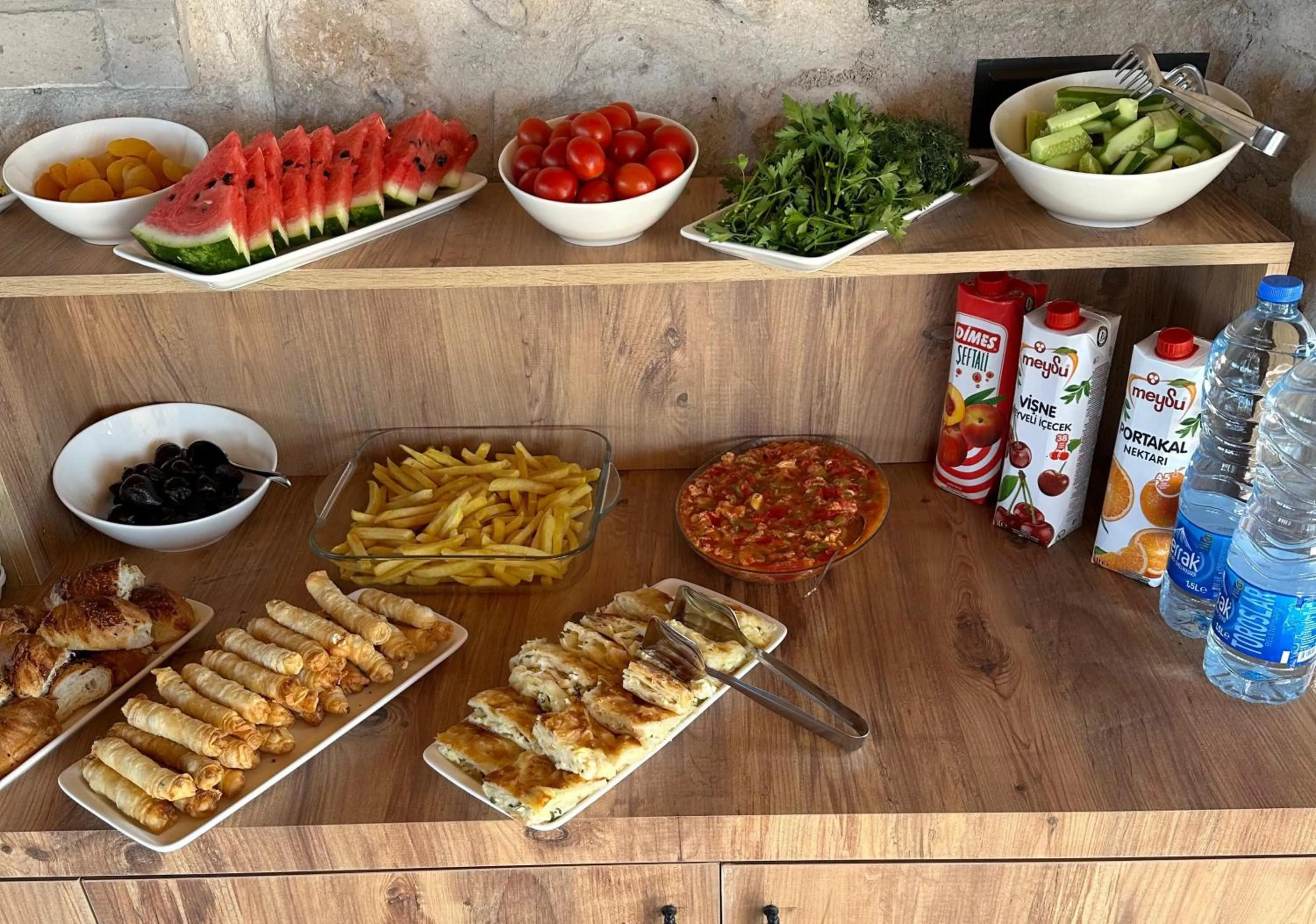 Buffet breakfast in Muse Cappadocia