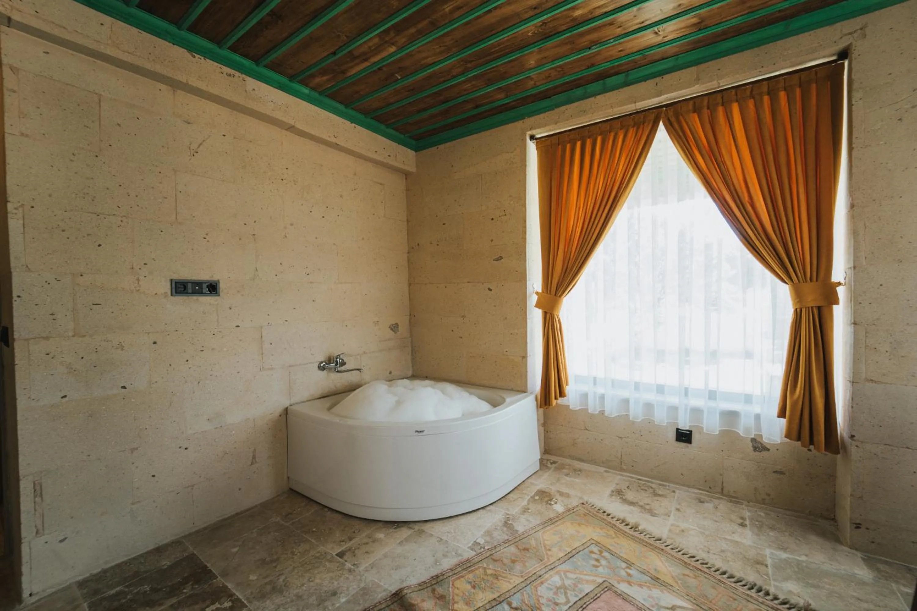 Inner courtyard view in Muse Cappadocia