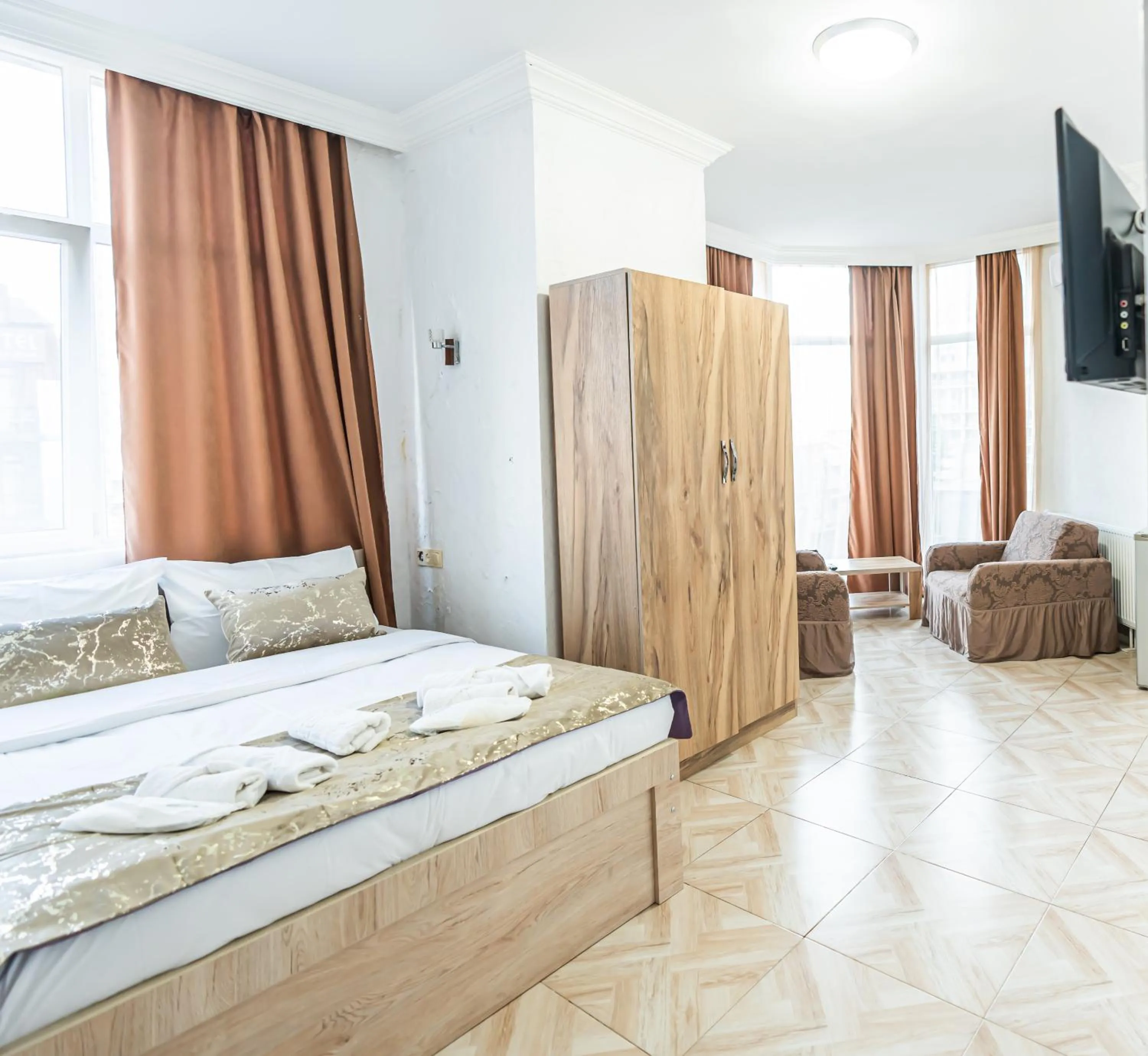 Bed in Batumi Inn Hotel