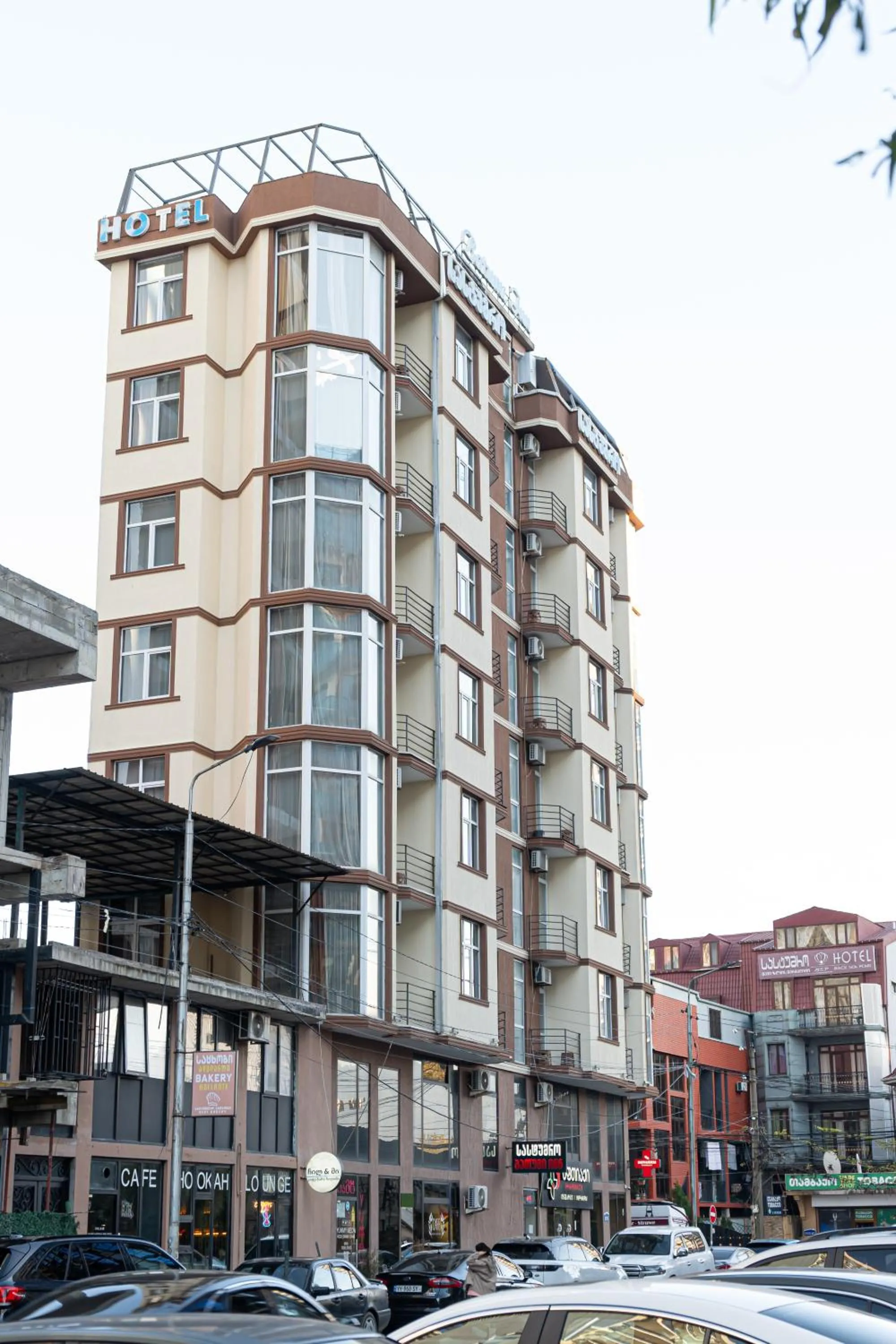 Quiet street view in Batumi Inn Hotel