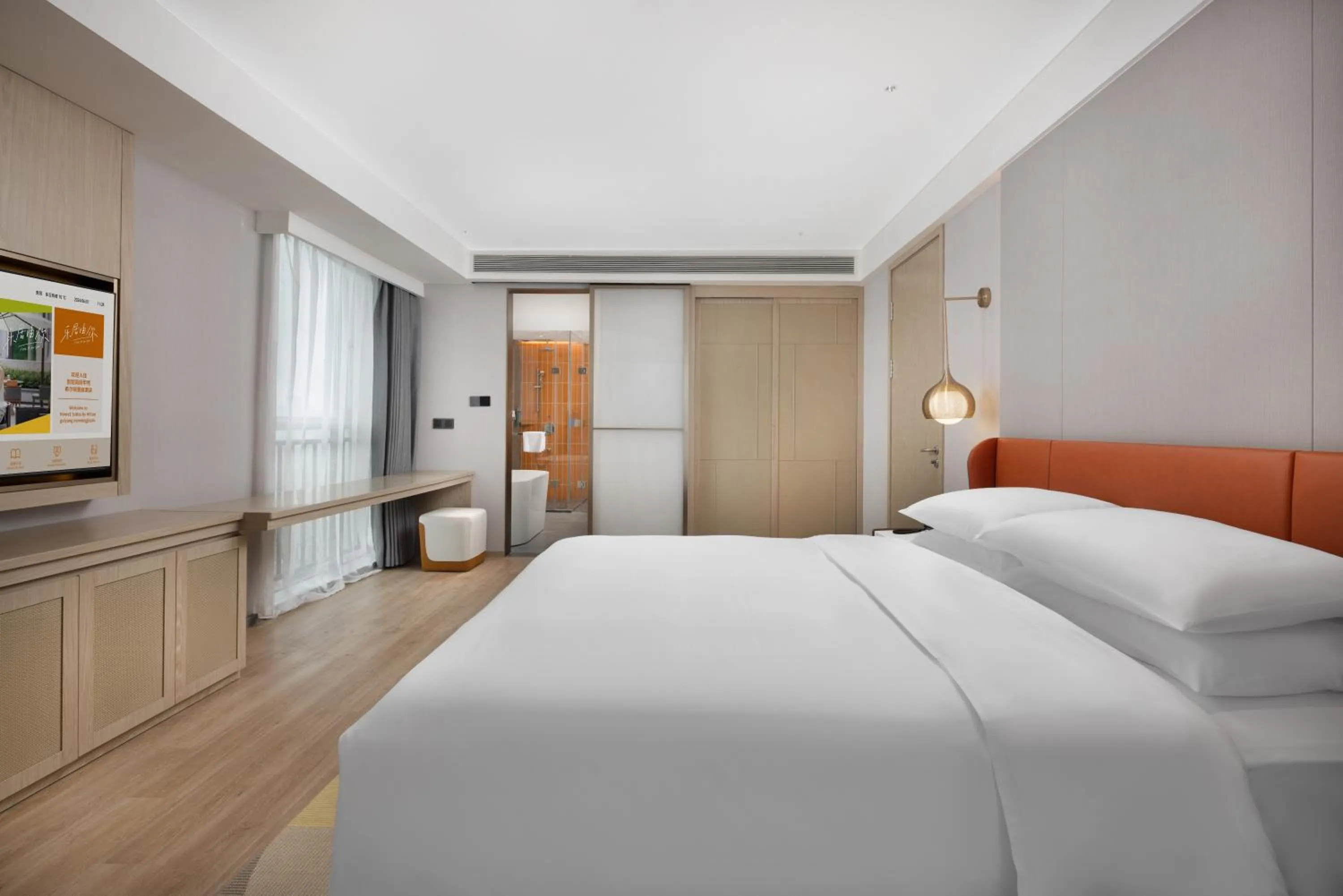 Bedroom in Home2 Suite by Hilton Guiyang Nanming Jiaxiu