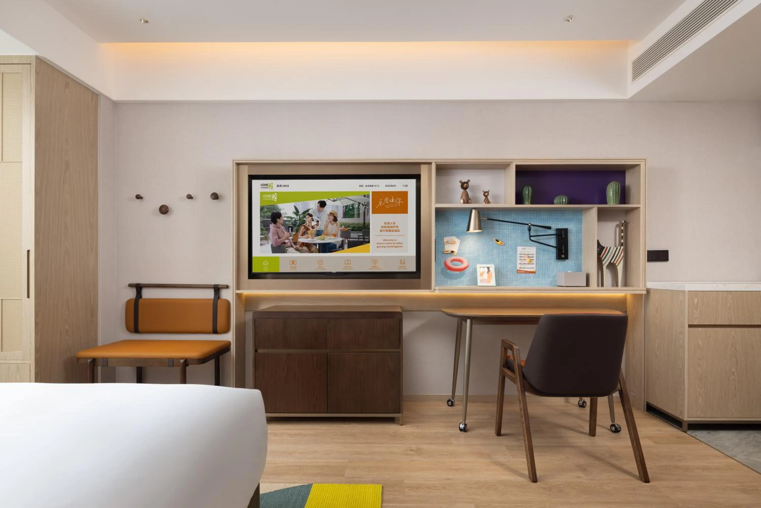 Seating area in Home2 Suite by Hilton Guiyang Nanming Jiaxiu