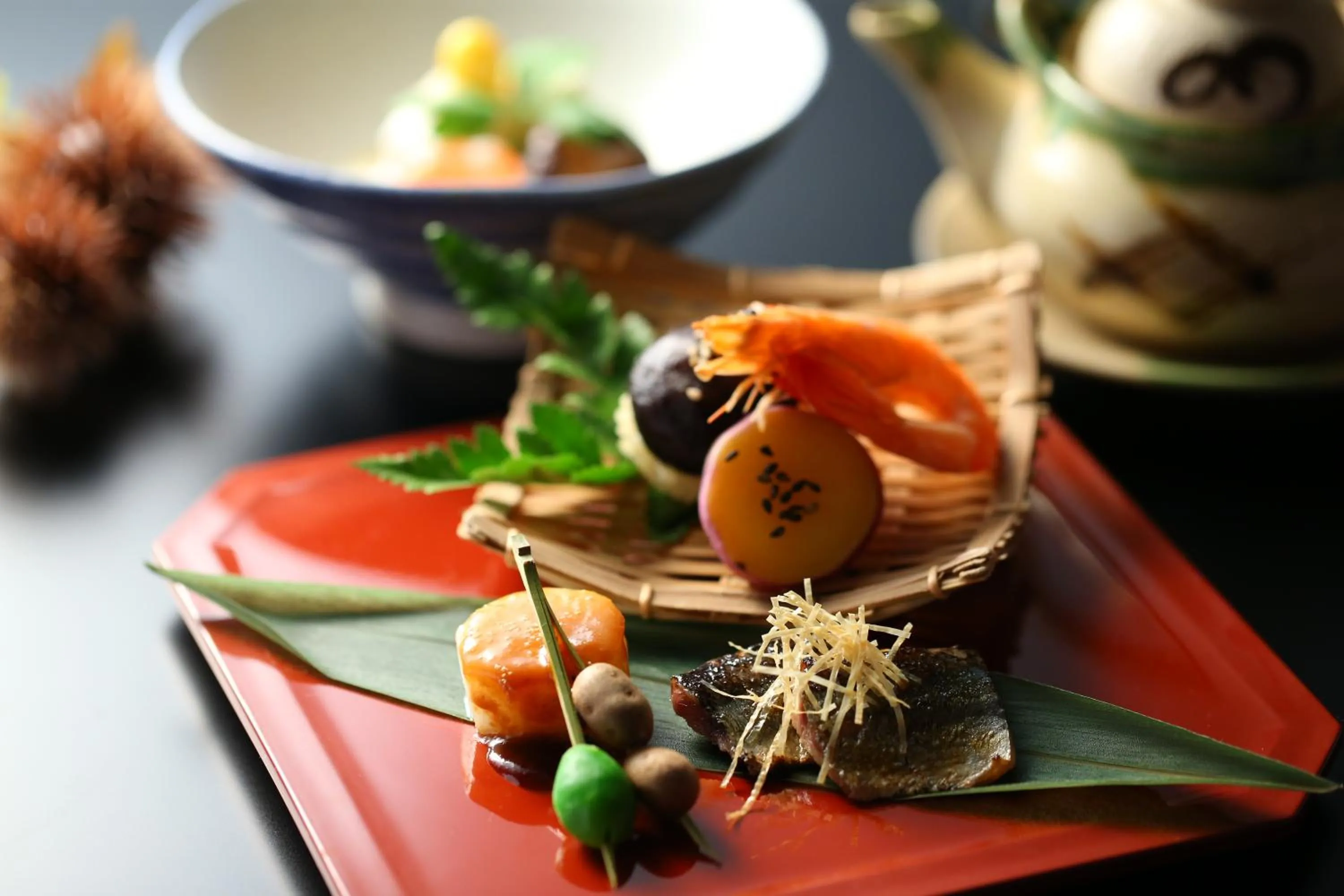 Food in Ashiwada Hotel