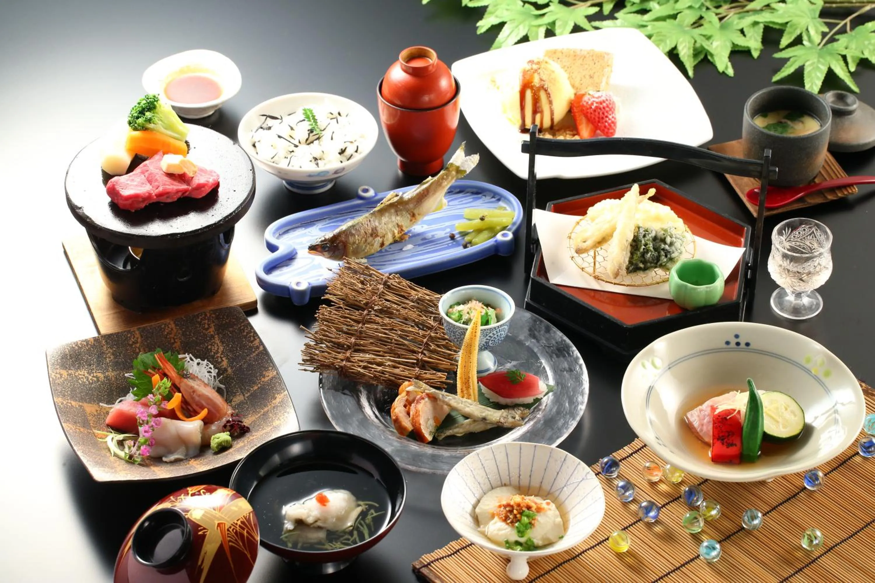 Food in Ashiwada Hotel