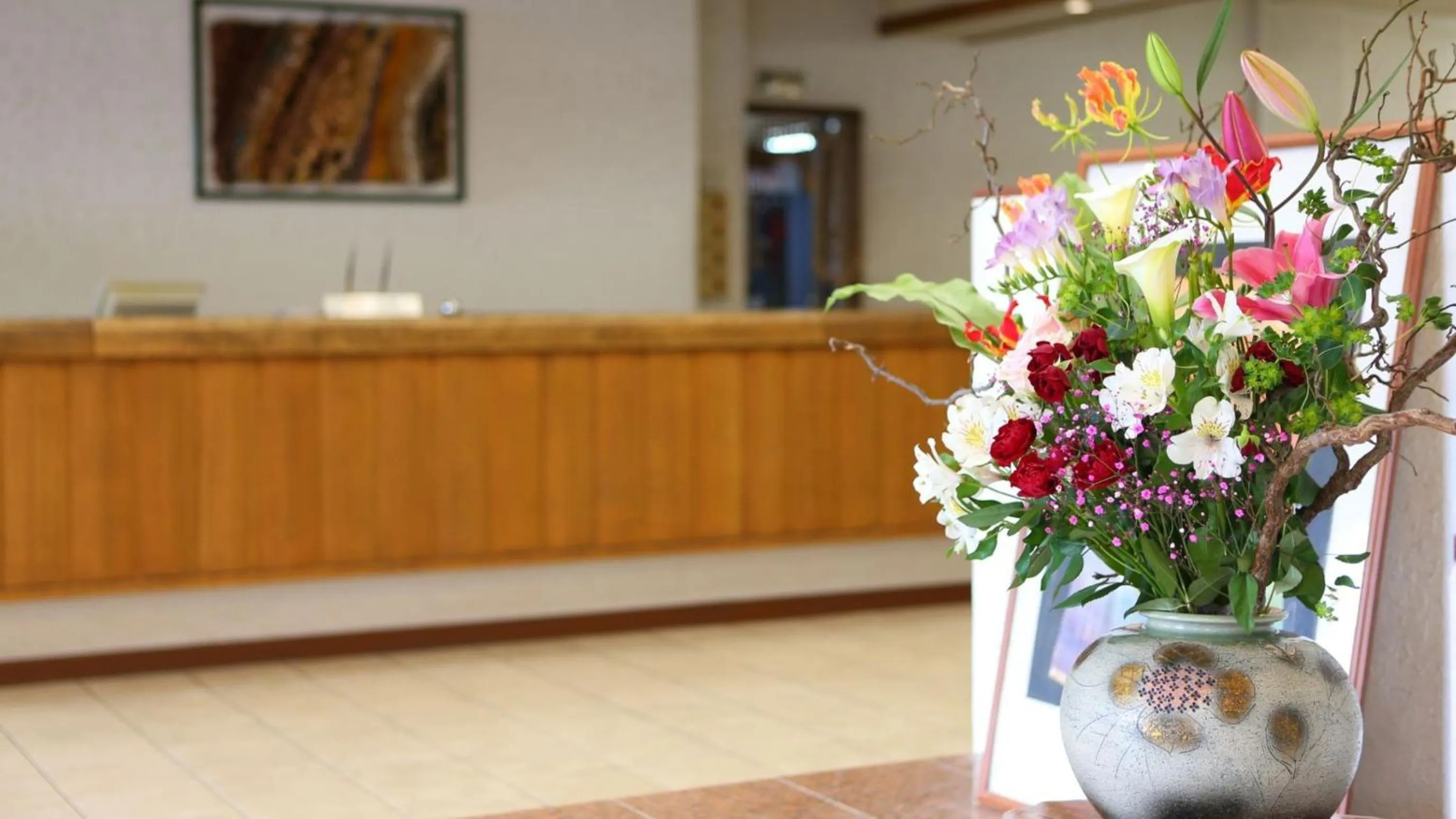 Lobby or reception in Ashiwada Hotel