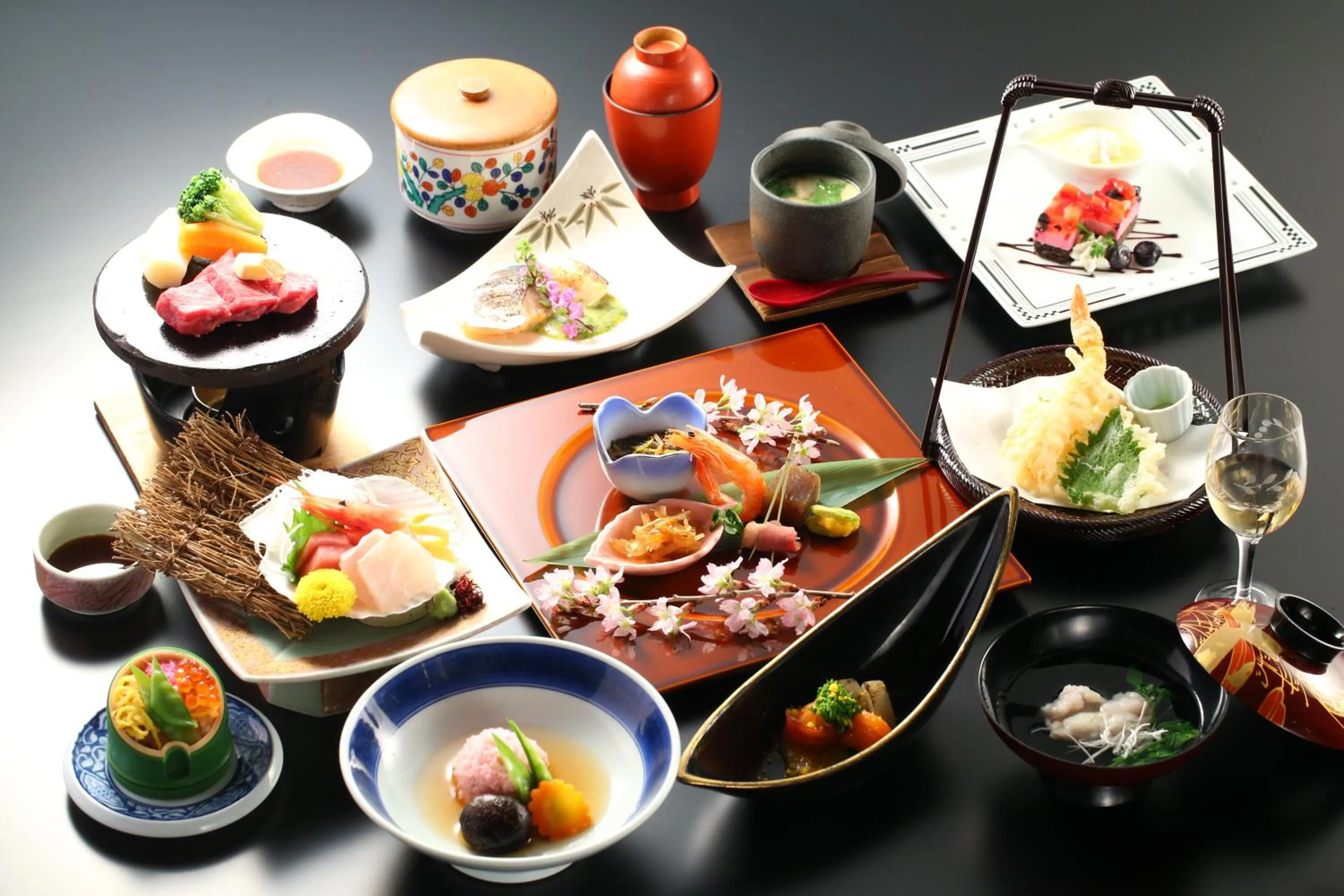 Food in Ashiwada Hotel