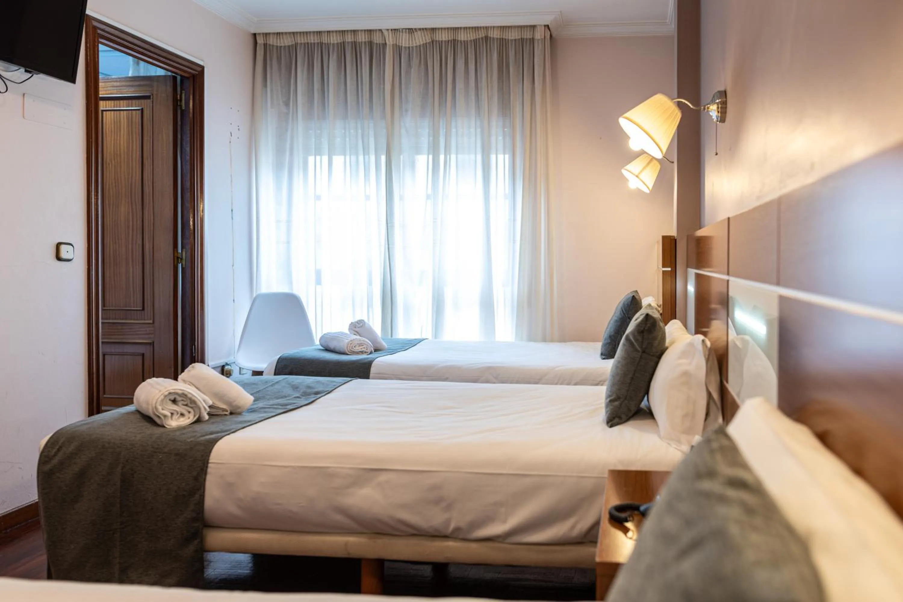 Bed in Hotel Alda Centro Pontevedra