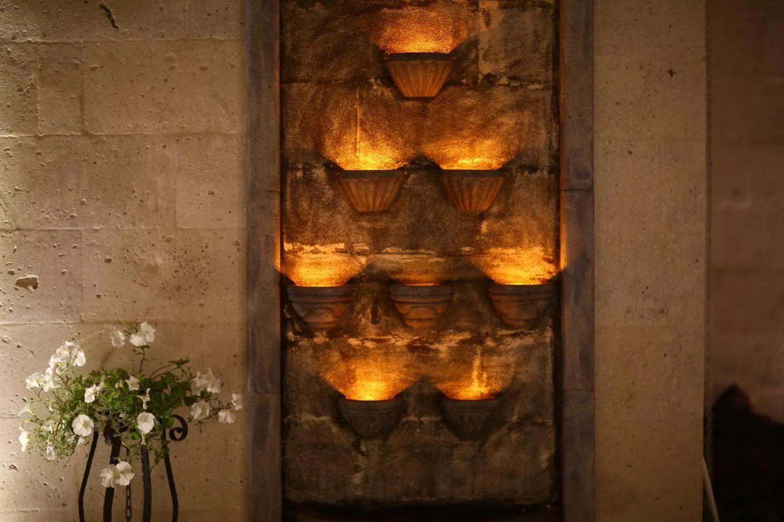 Decorative detail in Solin Cave Cappadocia