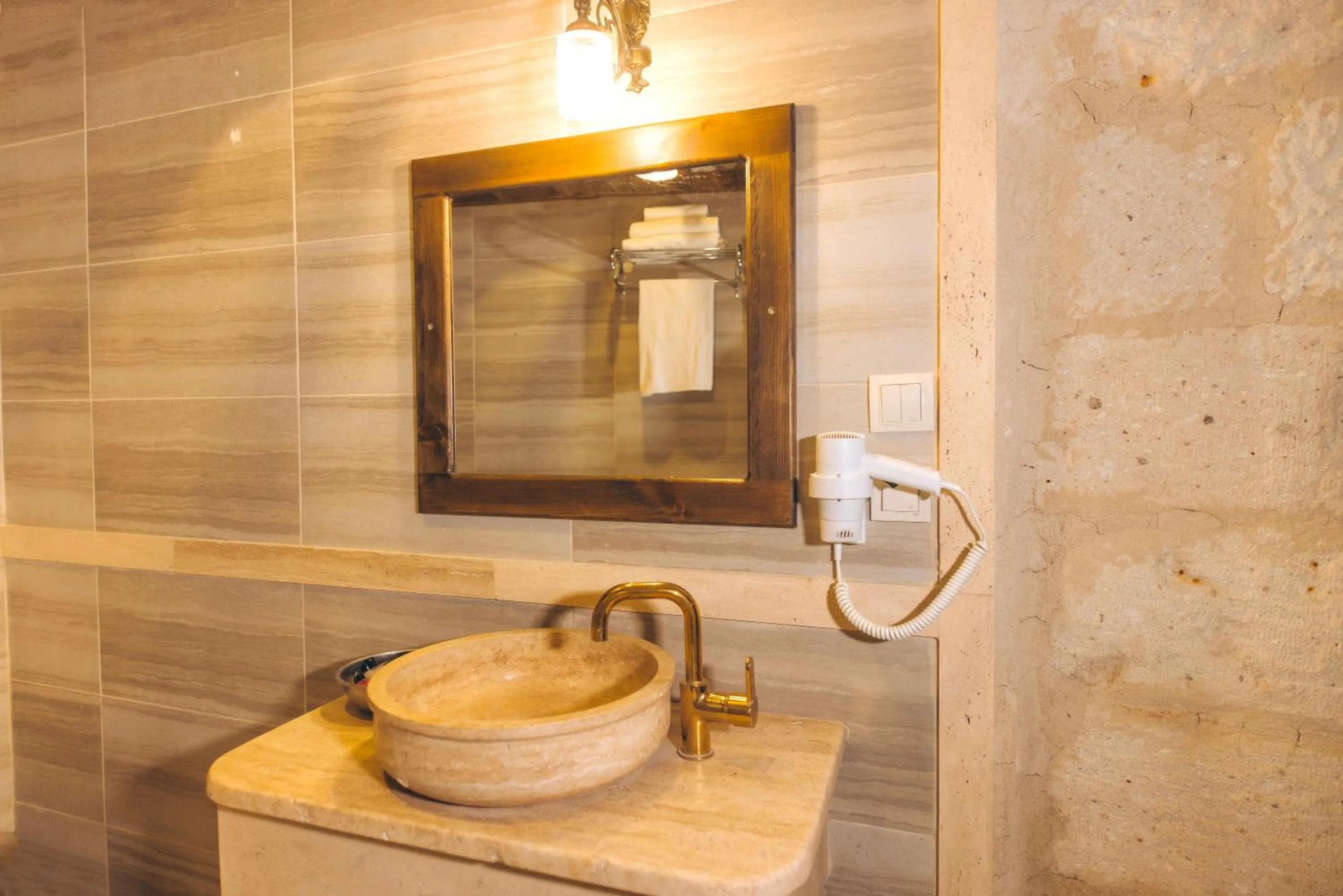 Bathroom in Solin Cave Cappadocia