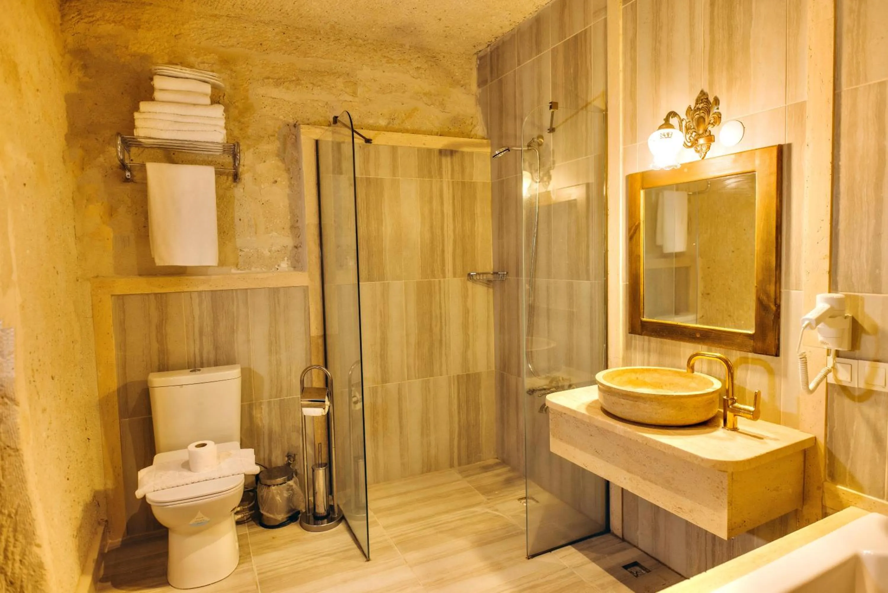 Toilet in Solin Cave Cappadocia