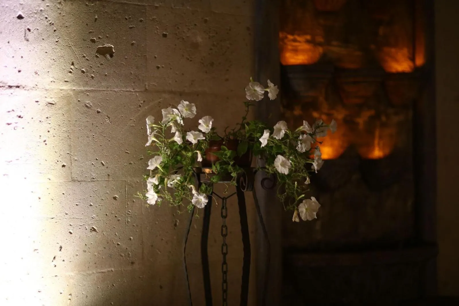 Decorative detail in Solin Cave Cappadocia