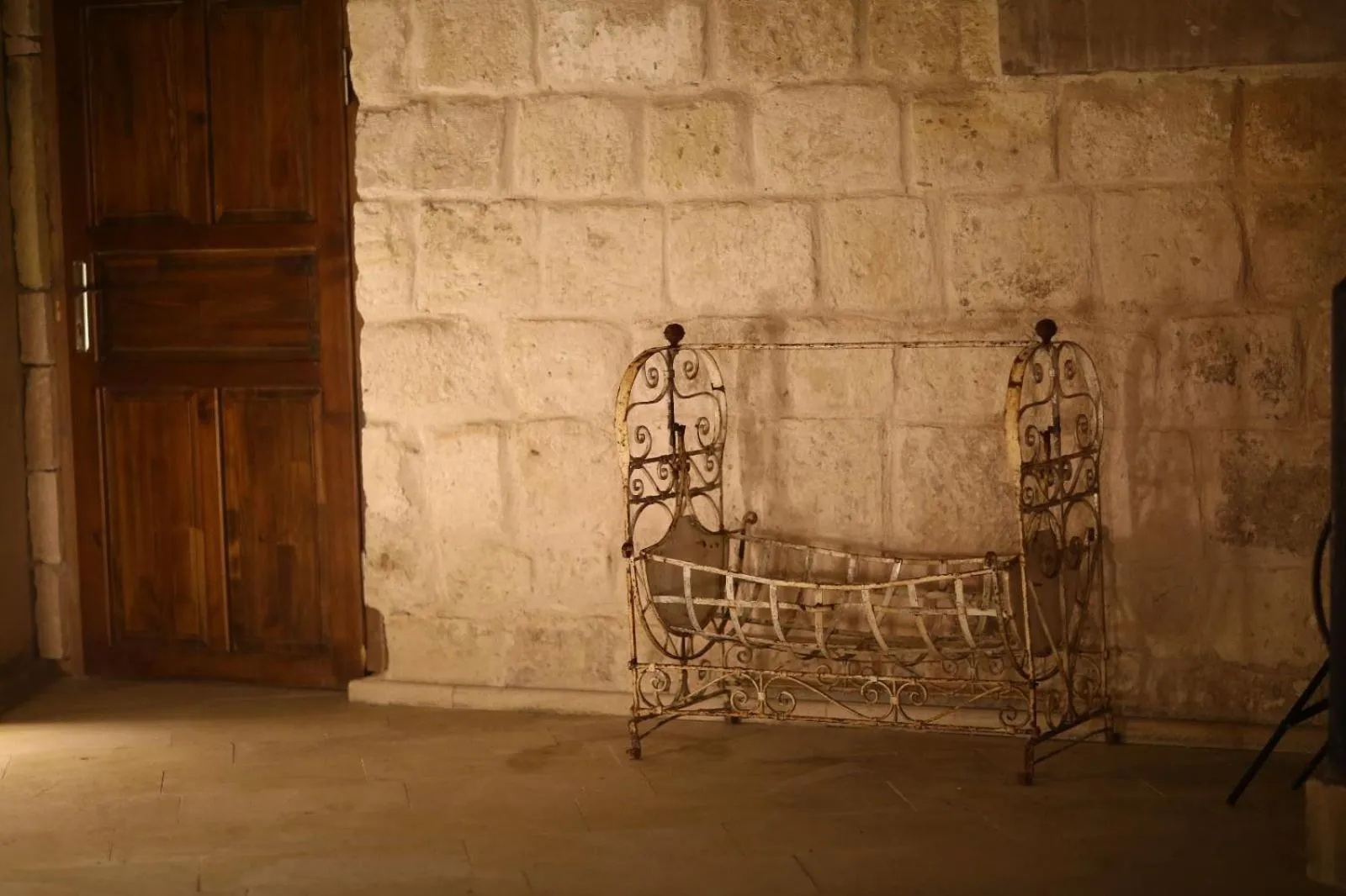 Decorative detail in Solin Cave Cappadocia