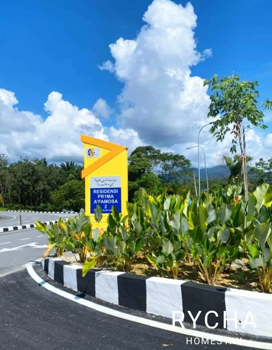 Property logo or sign in Rycha Homestay A famosa near Waterpark