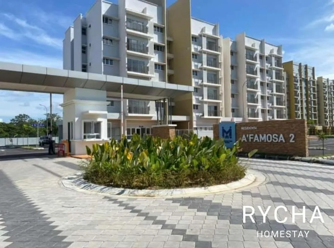 Property building in Rycha Homestay A famosa near Waterpark