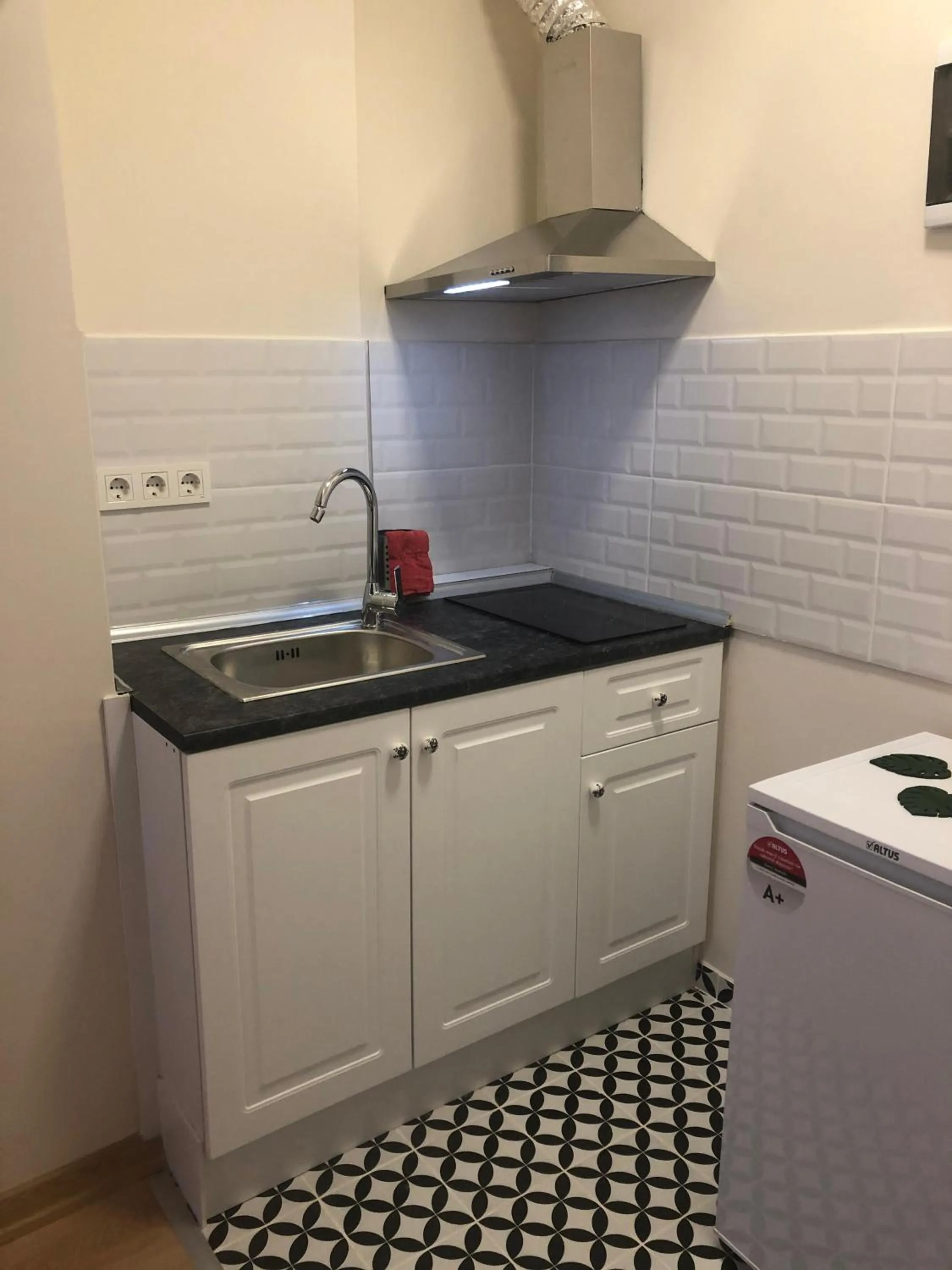 Kitchen or kitchenette in Sapphire Suites Taksim