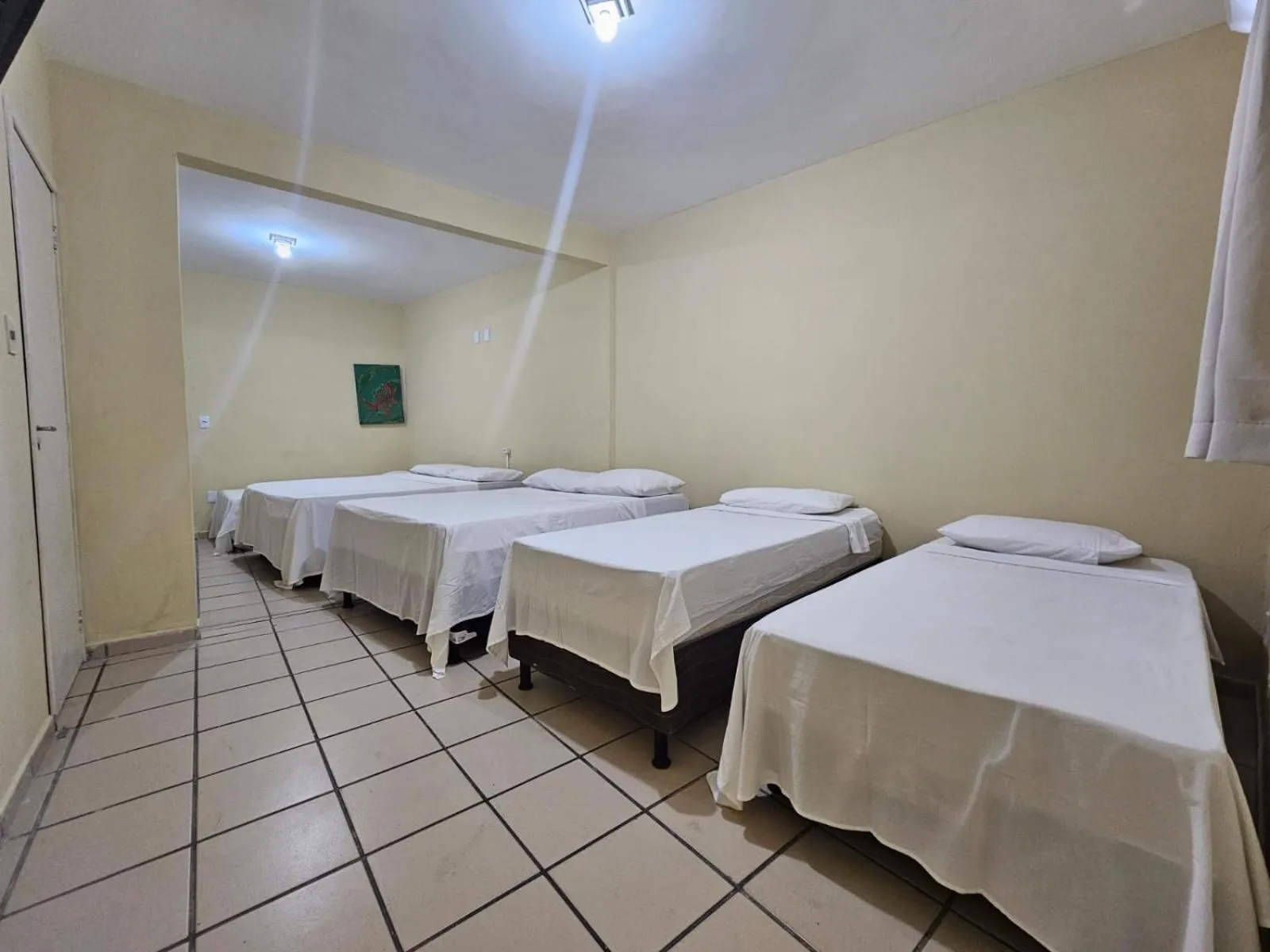 Bed in Pousada Estrela Dourada