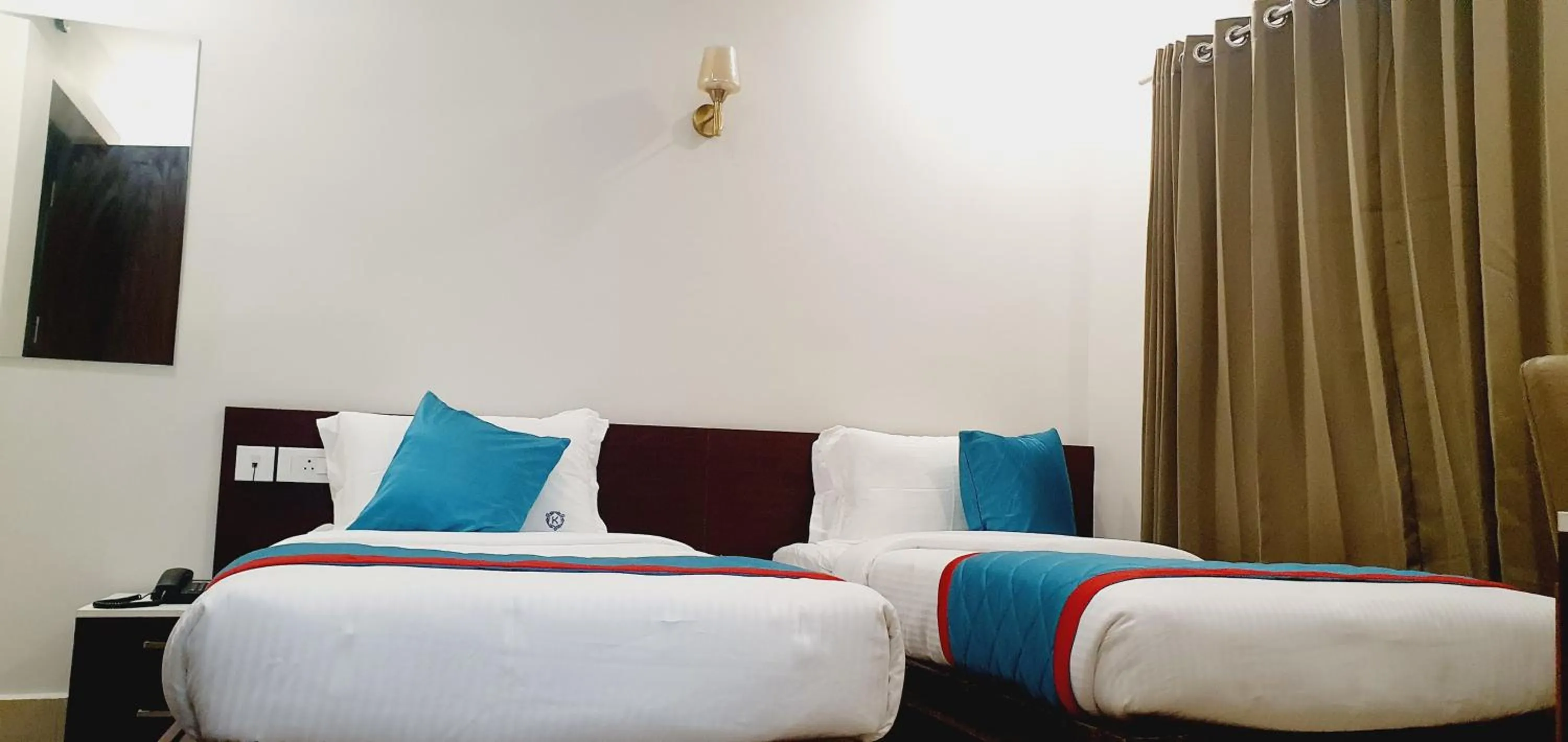 Photo of the whole room, Bed in K Grandeur Hotels