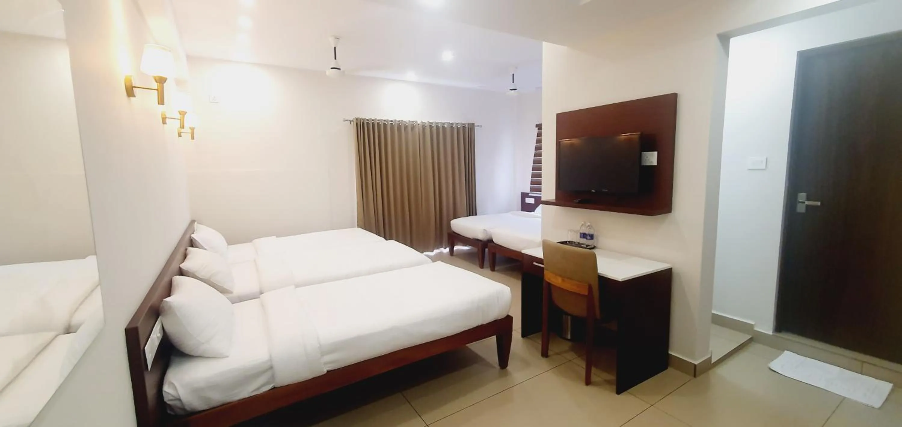 Photo of the whole room, Bed in K Grandeur Hotels