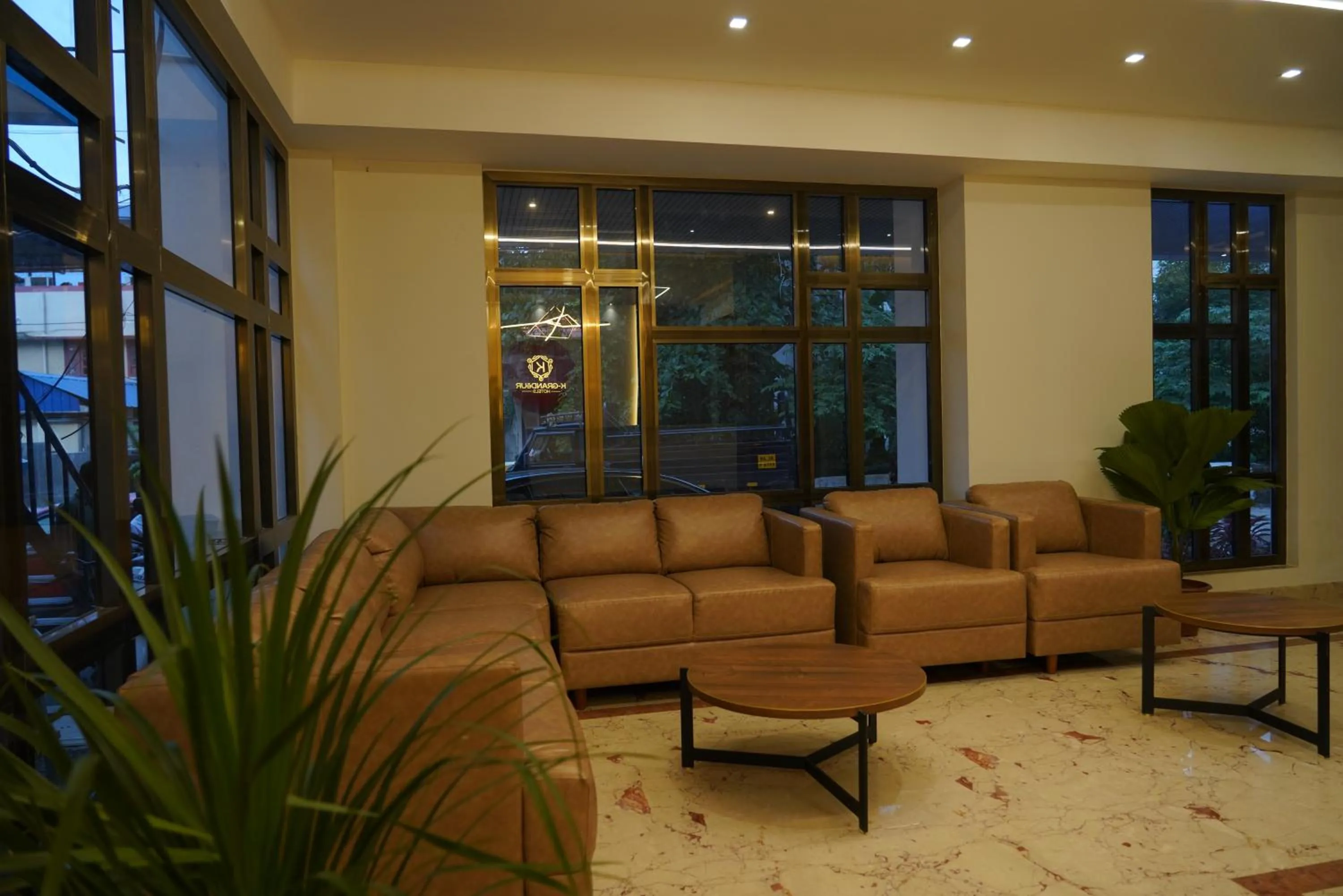 Communal lounge/ TV room in K Grandeur Hotels