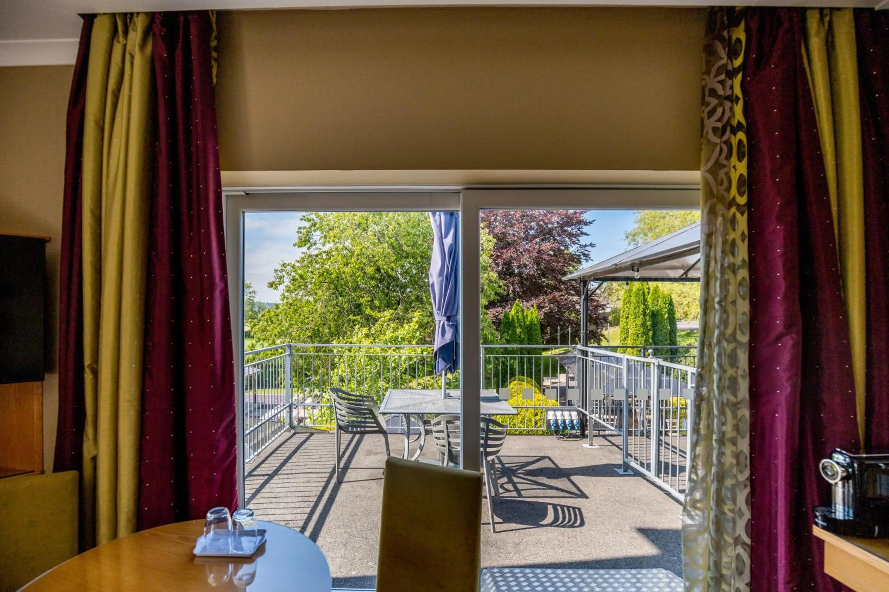 Balcony/Terrace in The Plough Inn