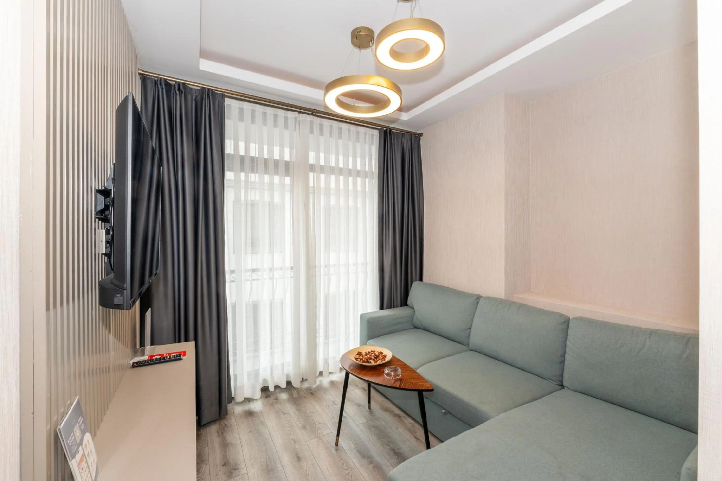 Living room in Massimo Hotel