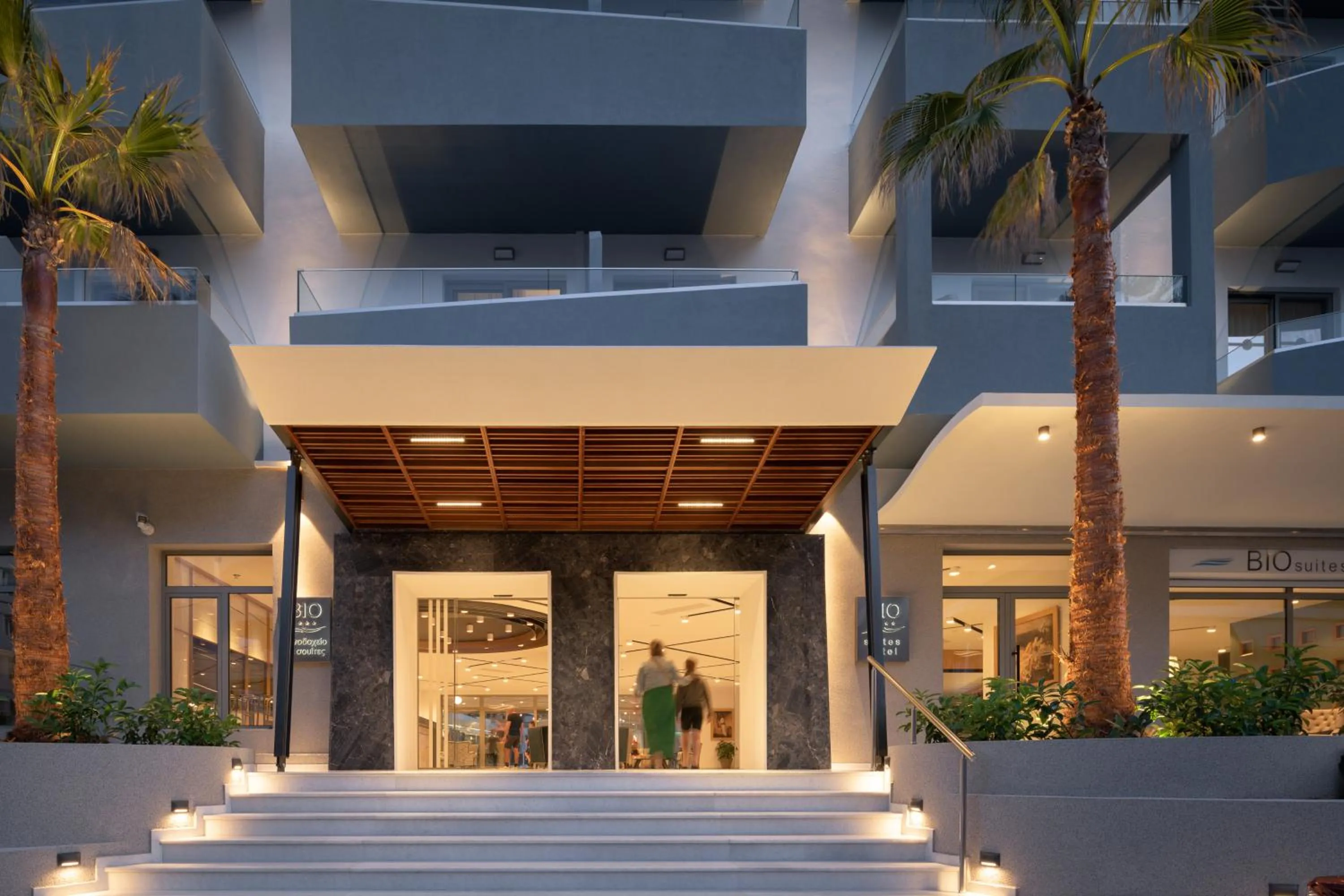 Facade/entrance in Bio Suites Hotel & Spa